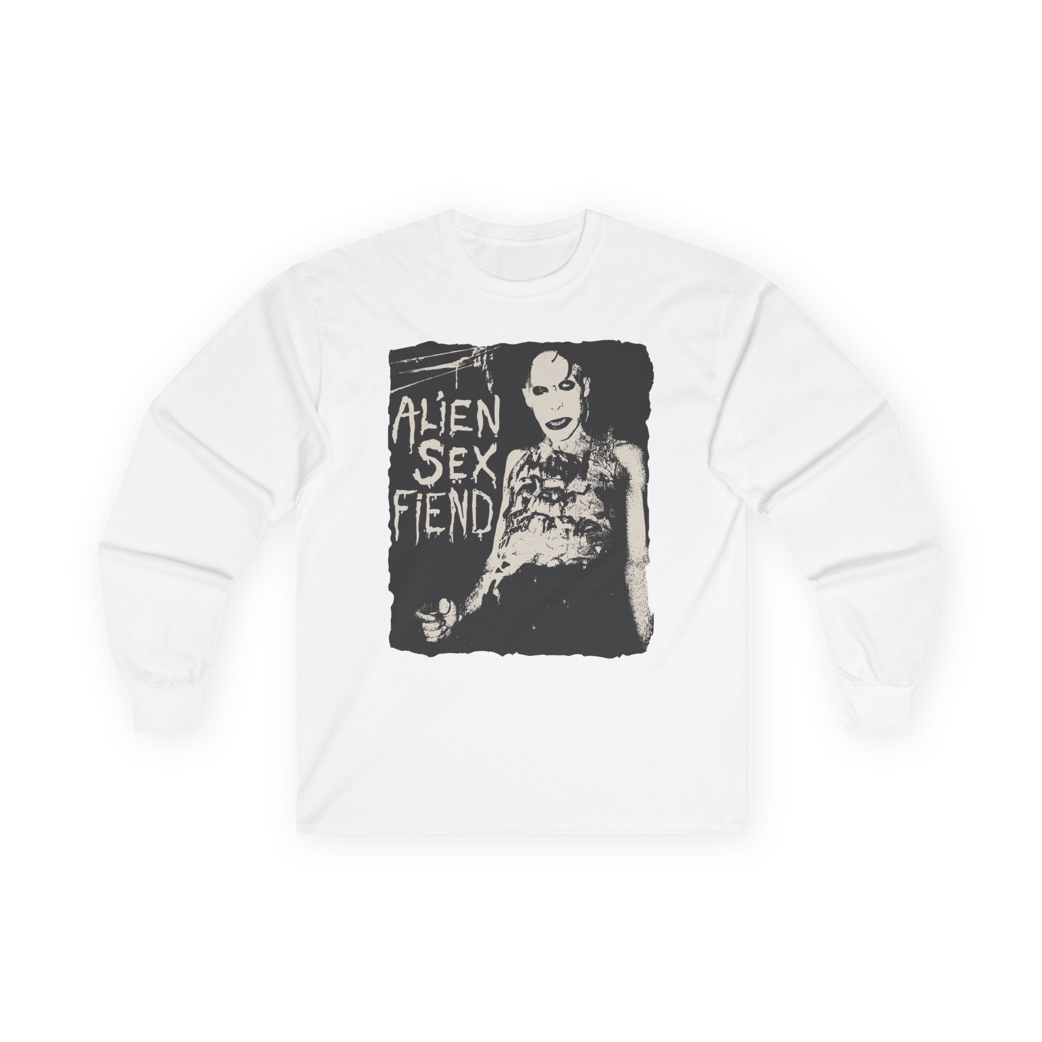 Alien Sex Fiend Nik Fiend Unisex Ultra Cotton Long Sleeve Tee