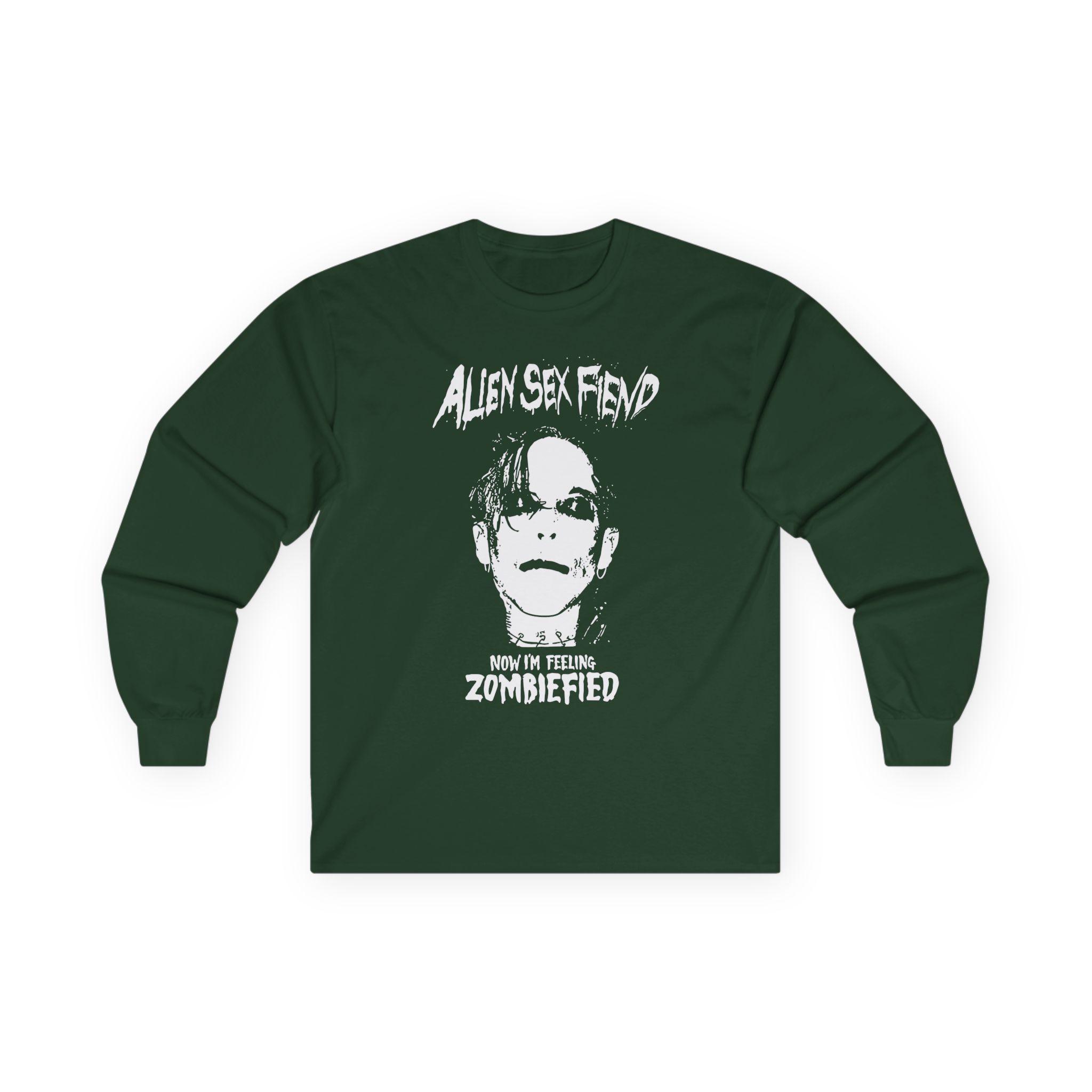 Alien Sex Fiend Zombiefied Unisex Ultra Cotton Long Sleeve Tee
