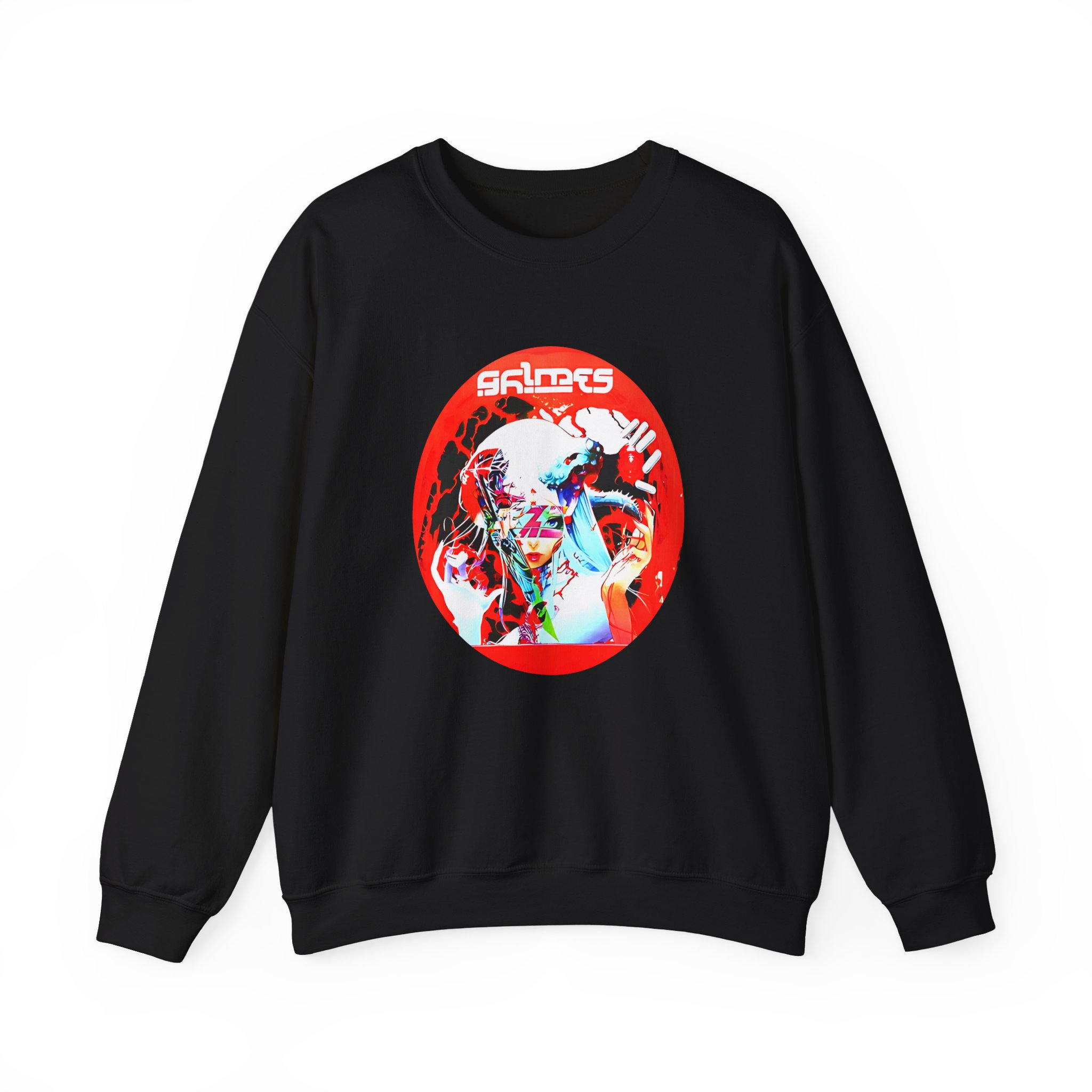 Grimes Unisex Heavy Blend Crewneck Sweatshirt