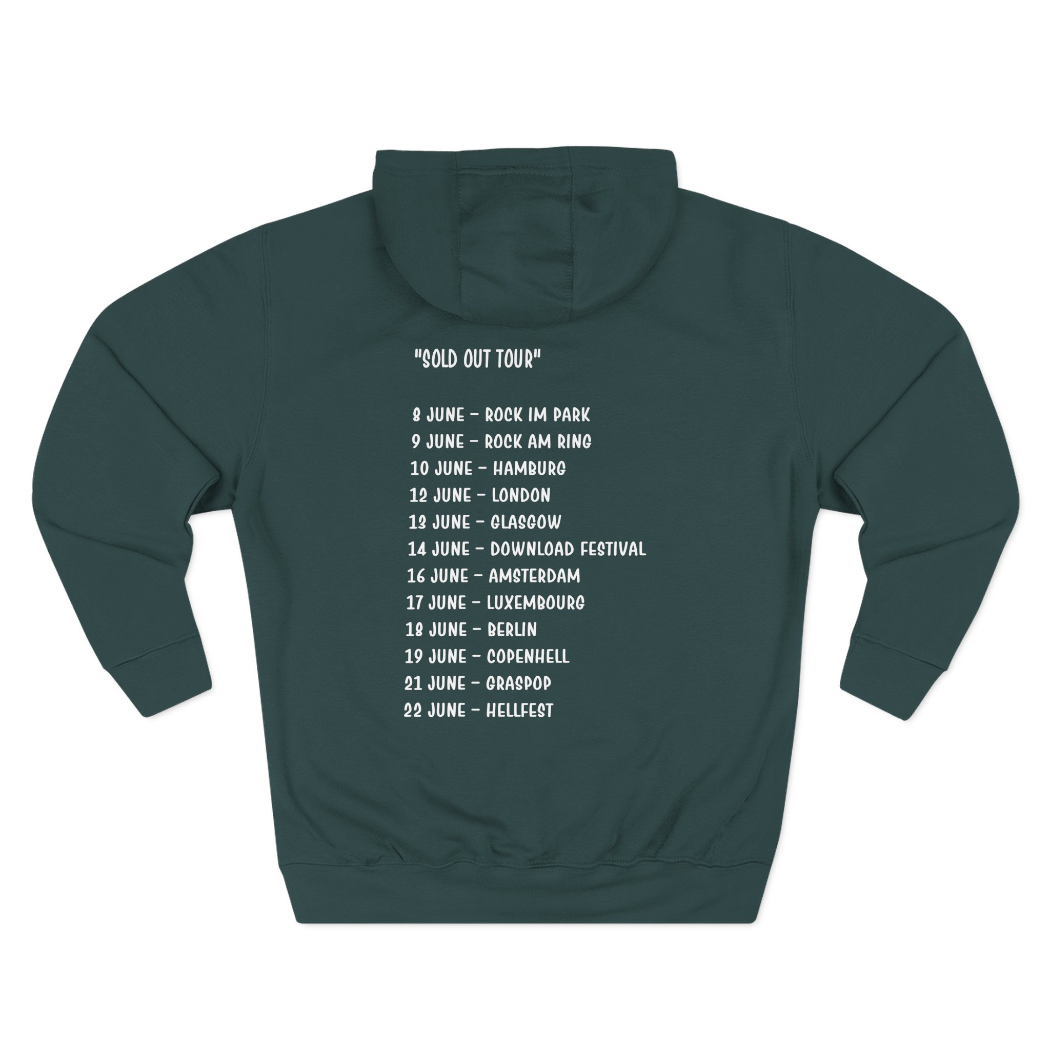 Eagles of Death Metal Sold Out Tour Three-Panel Fleece Hoodie