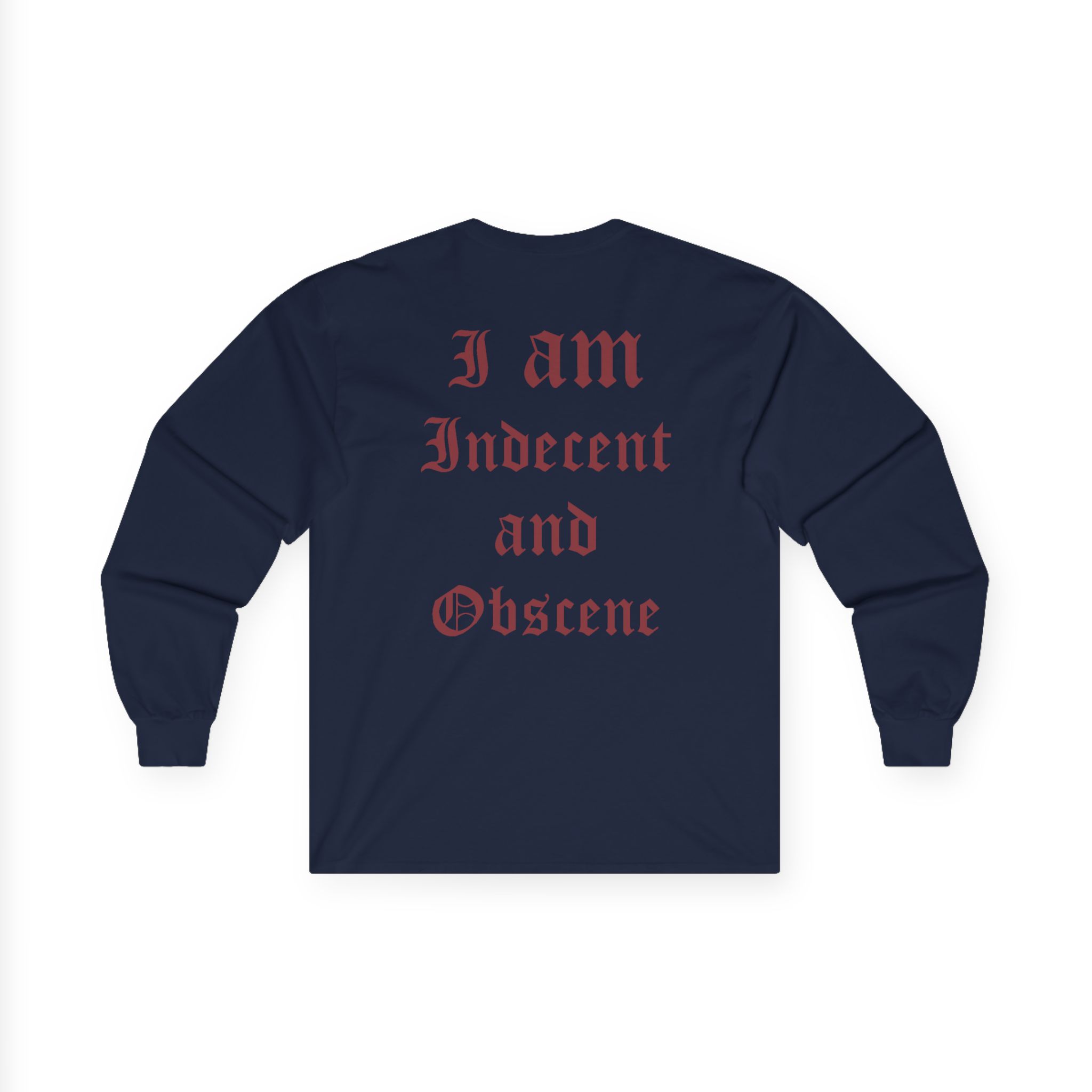 Dismember Indecent and Obscene Unisex Ultra Cotton Long Sleeve Tee
