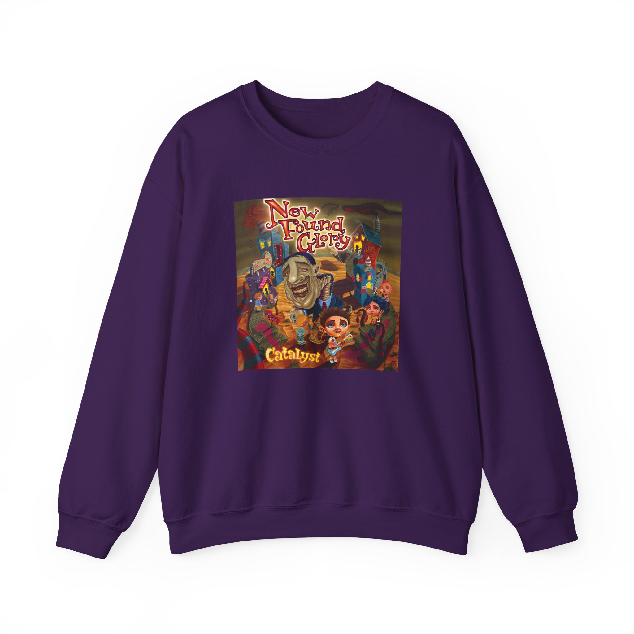 New Found Glory Catalyst Album Cover Unisex Heavy Blendâ„¢ Crewneck Sweatshirt