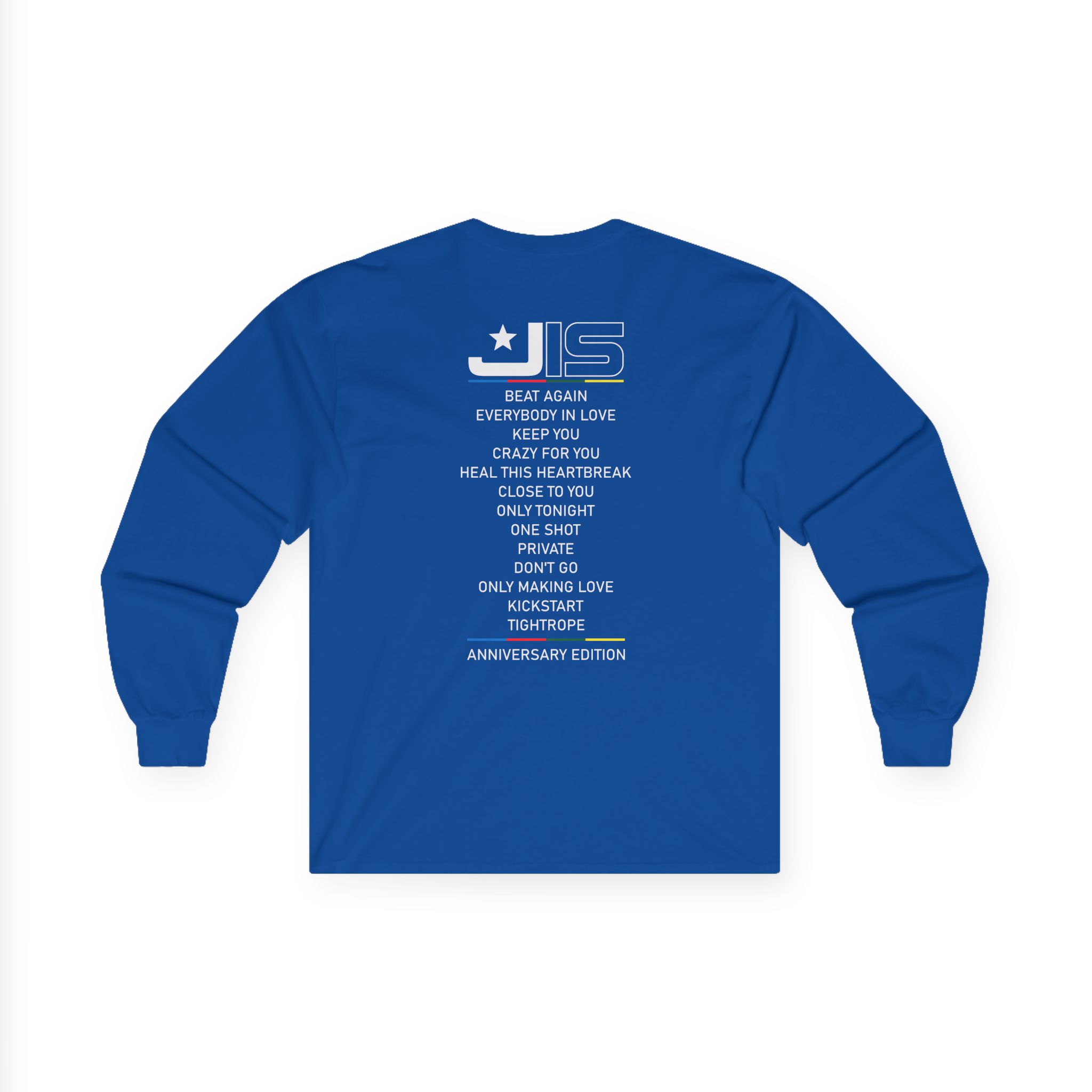 JLS J15 Anniversary Unisex Ultra Cotton Long Sleeve Tee