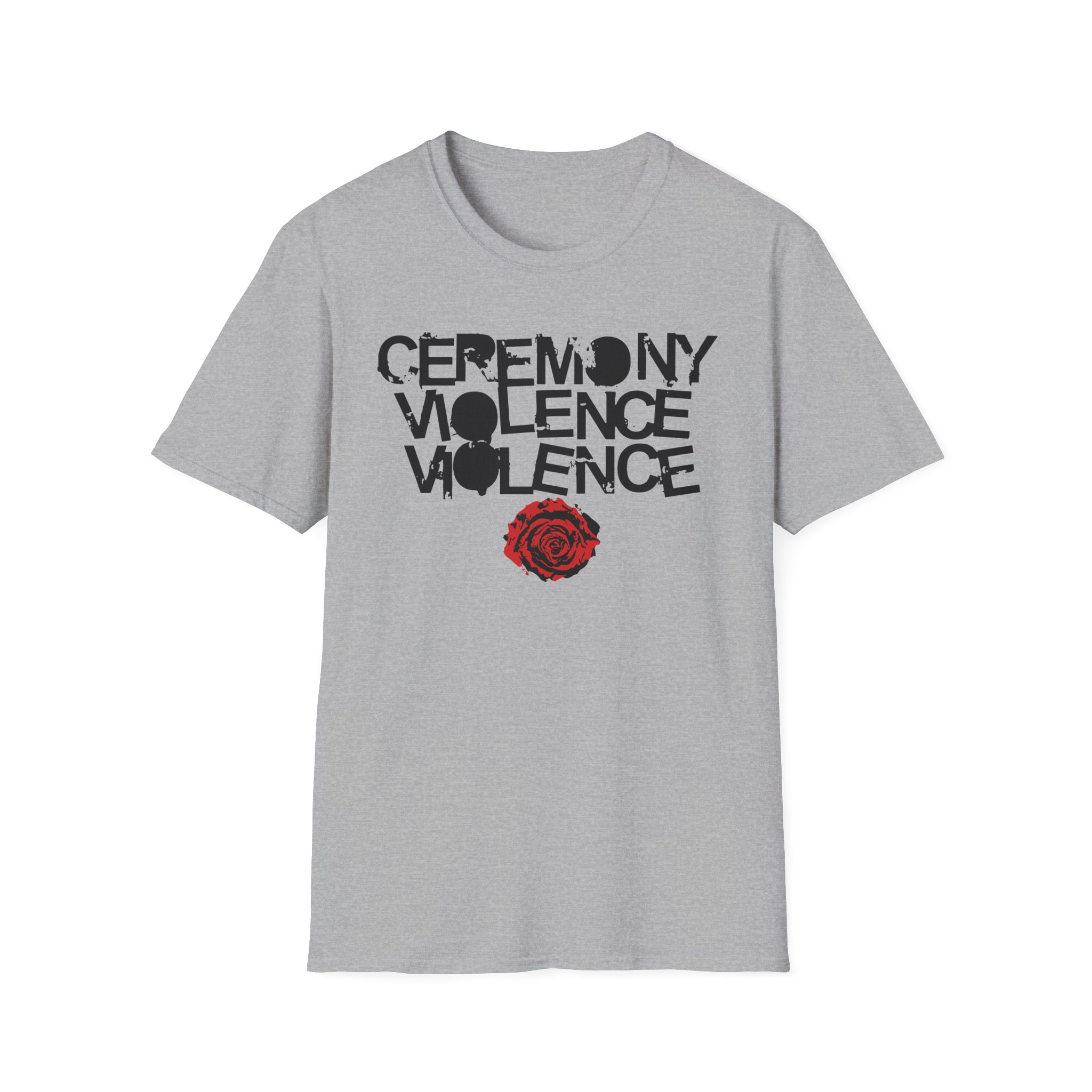 Ceremony Violence Violence Unisex Softstyle T-Shirt