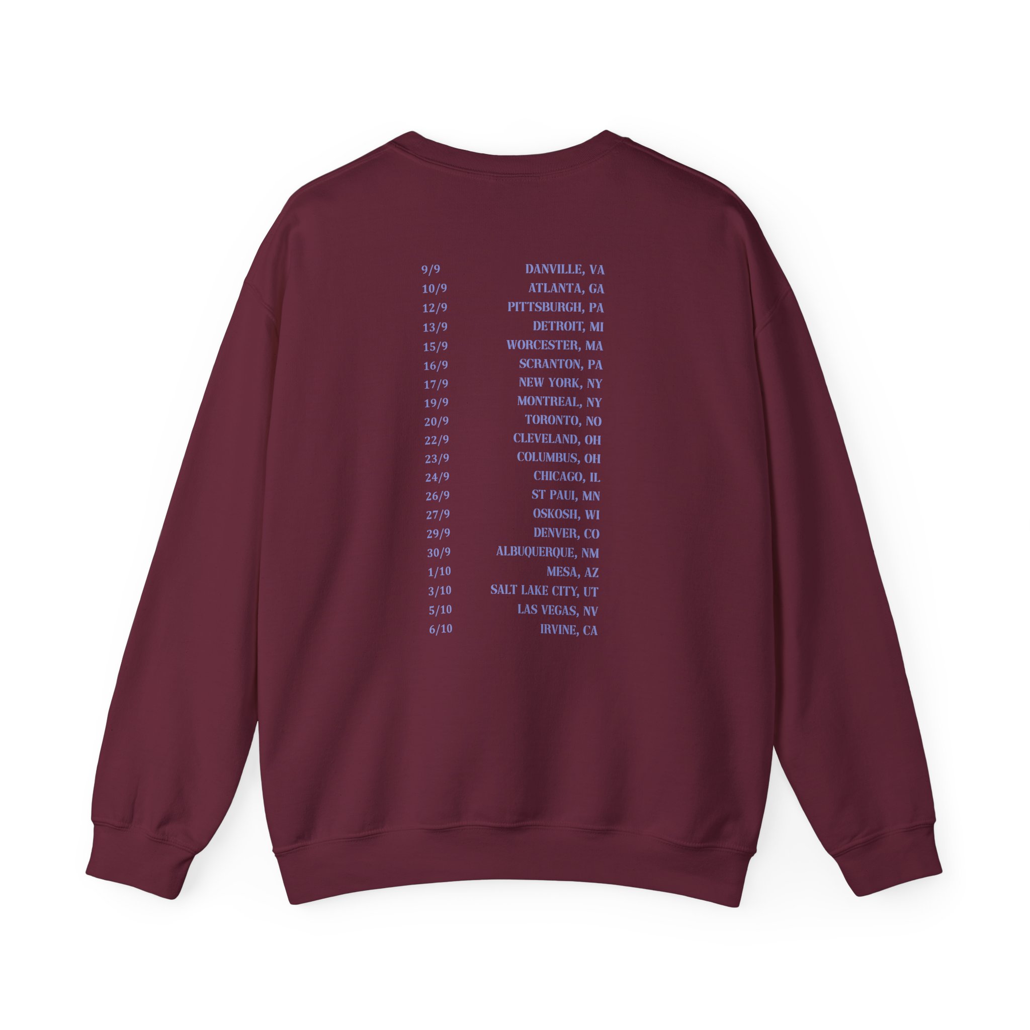 Northlane Tour Unisex Heavy Blendâ„¢ Crewneck Sweatshirt
