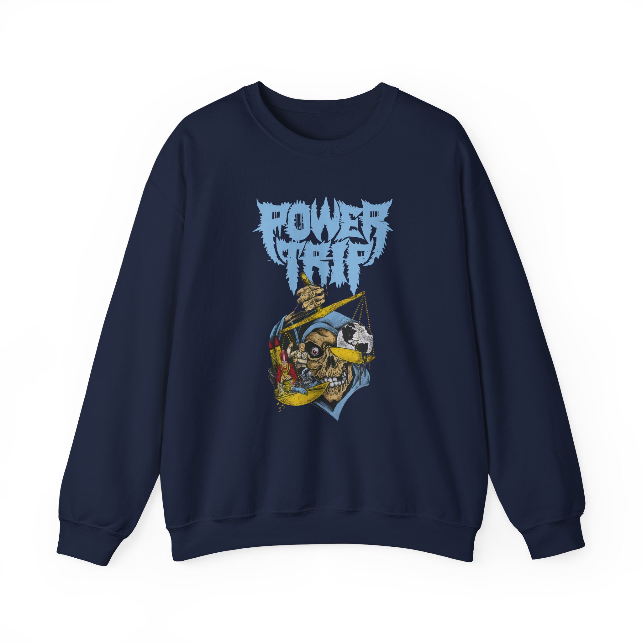 Power Trip Scale Unisex Heavy Blendâ„¢ Crewneck Sweatshirt