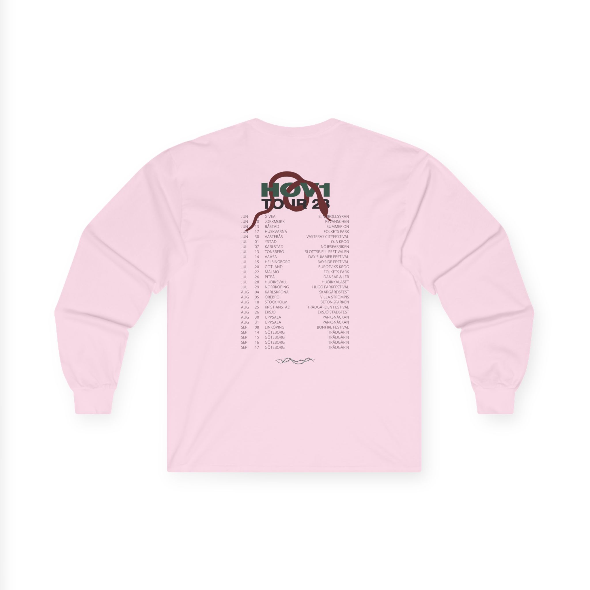 Hov1 Tour 2025 Unisex Ultra Cotton Long Sleeve Tee