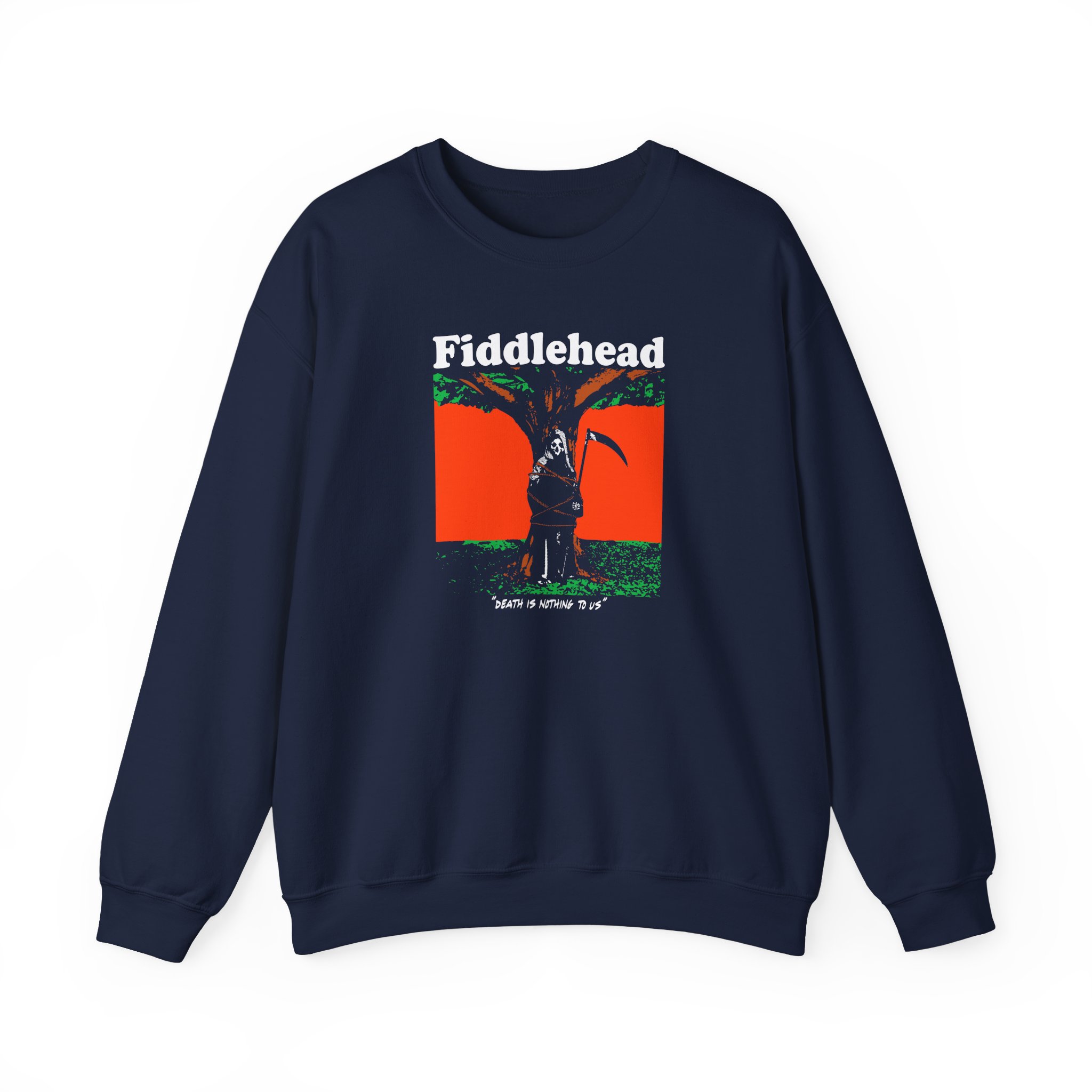 Fiddlehead Death is Nothing to Us Unisex Heavy Blendâ„¢ Crewneck Sweatshirt