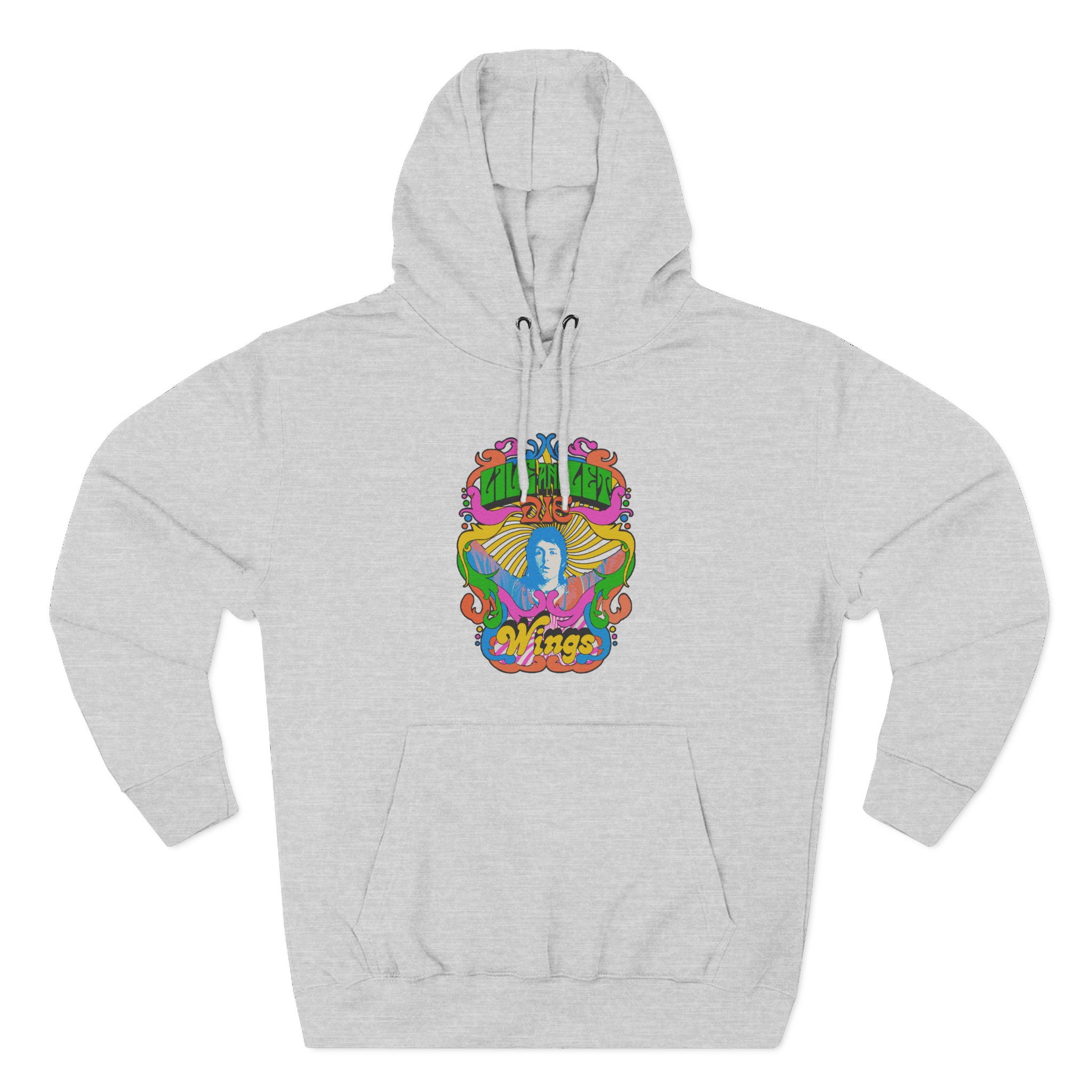 Wings Live And Let Die Three-Panel Fleece Hoodie