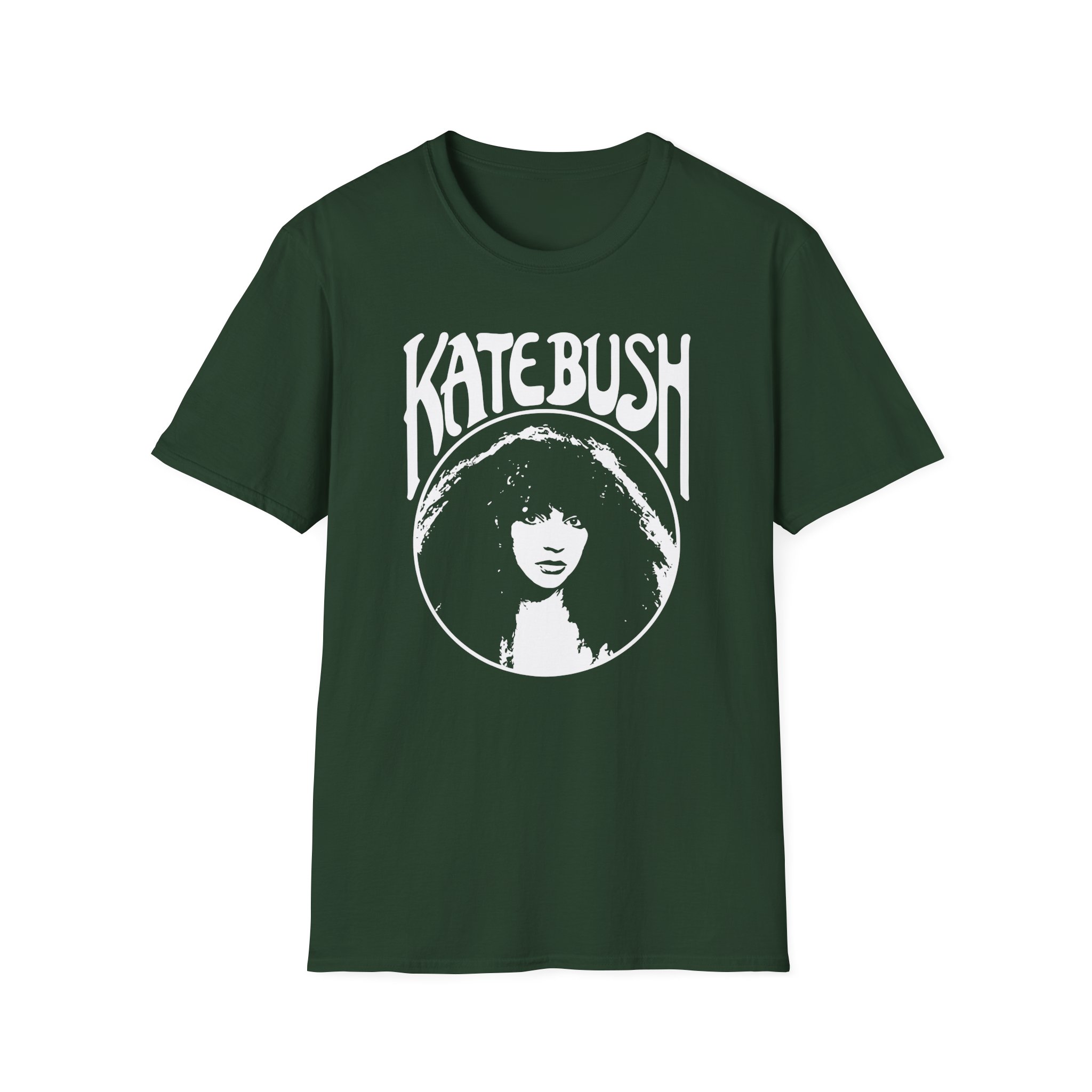 Kate Bush Circle Logo Unisex Softstyle T-Shirt