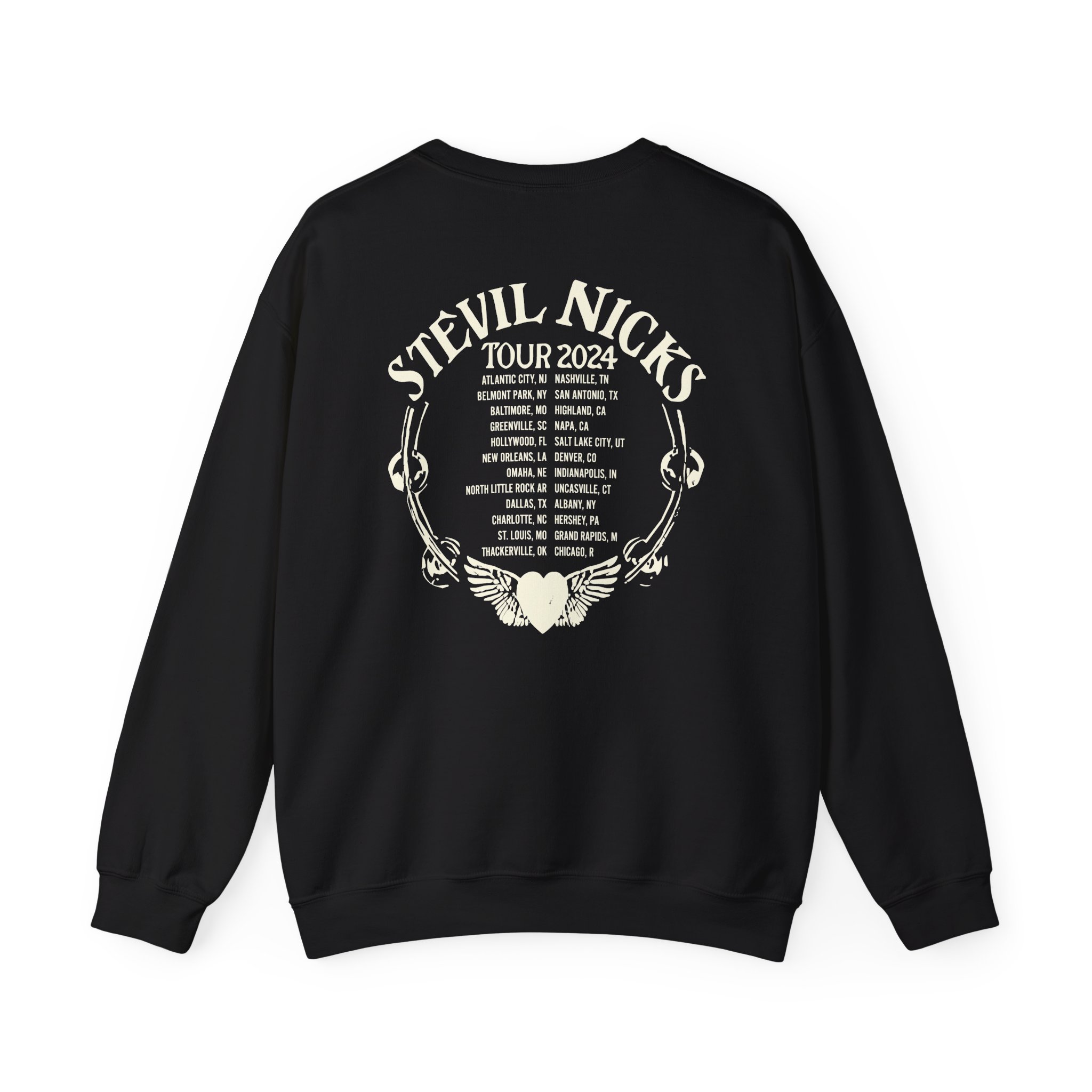 Stevie Nicks Tour Unisex Heavy Blendâ„¢ Crewneck Sweatshirt