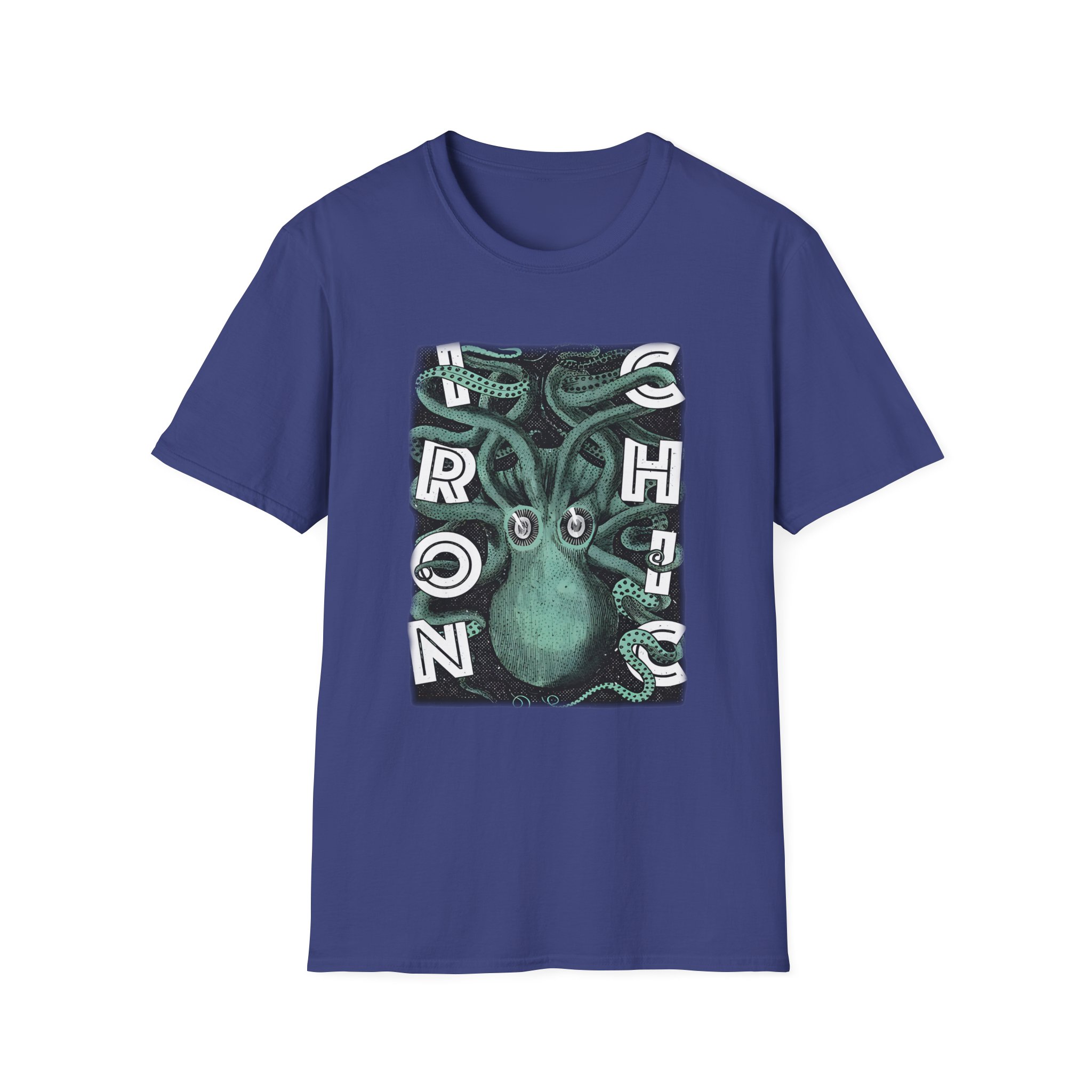 Iron Chic Octopus Unisex Softstyle T-Shirt