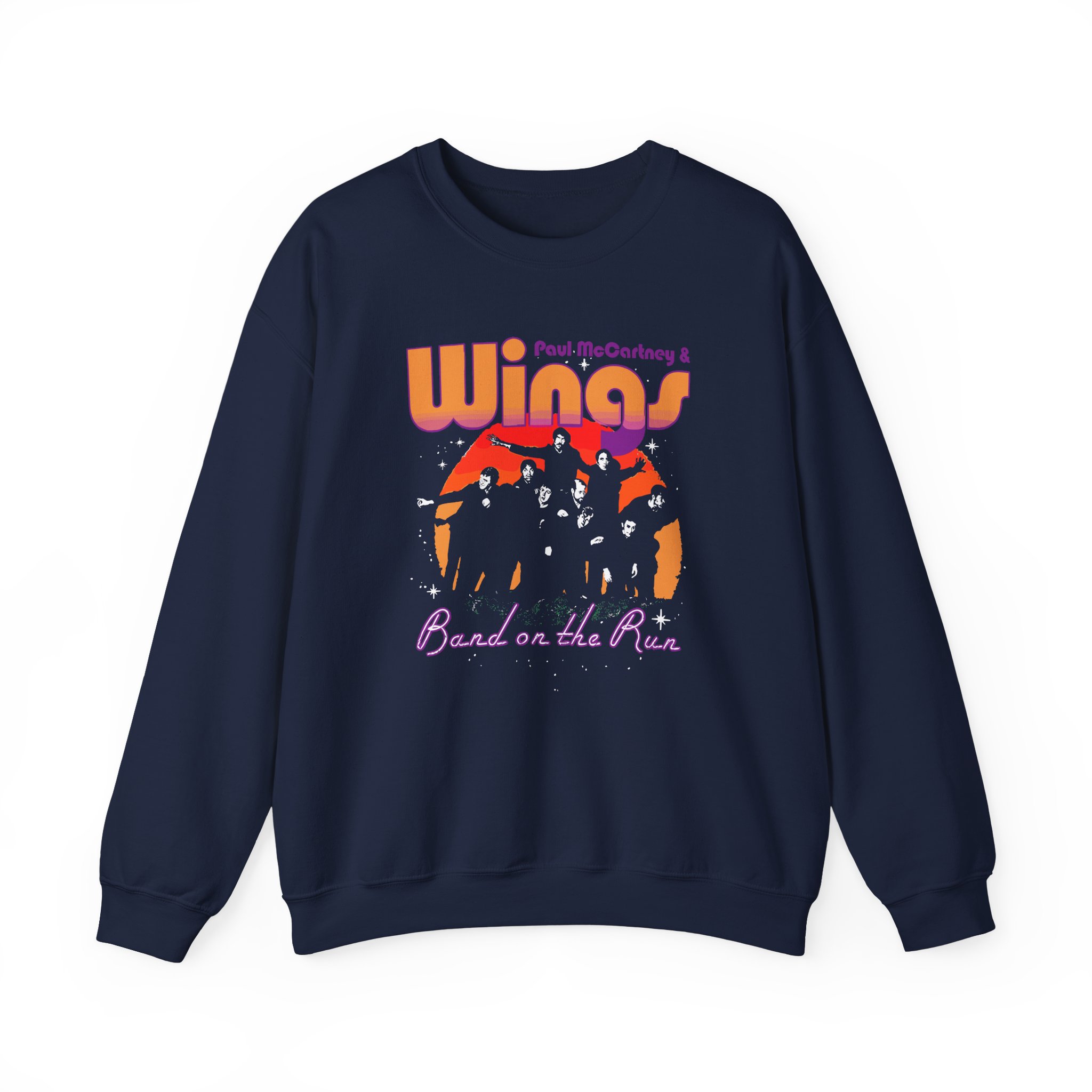 Wings Band On The Run Unisex Heavy Blendâ„¢ Crewneck Sweatshirt