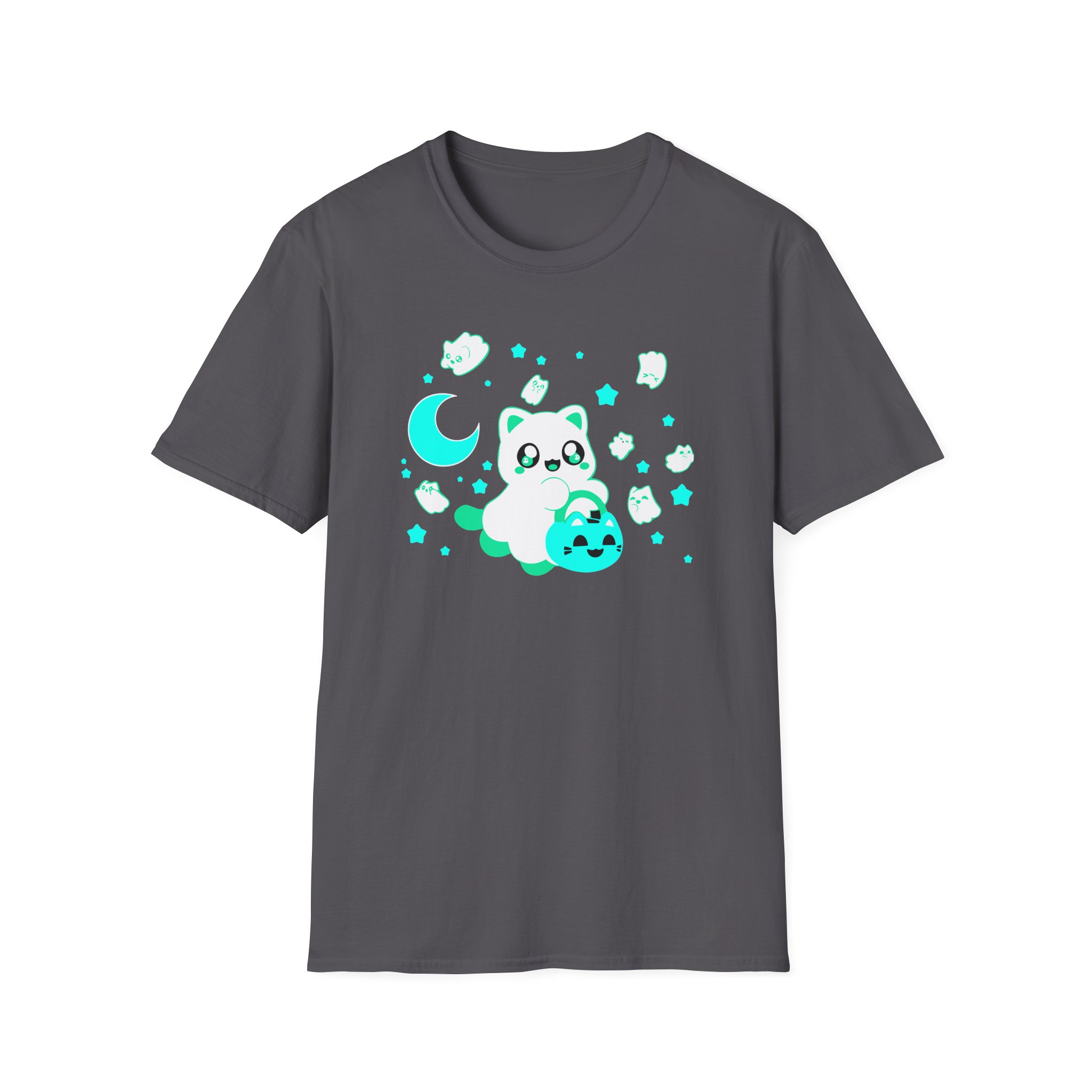 Aphmau Ghost Cat Unisex Softstyle T-Shirt