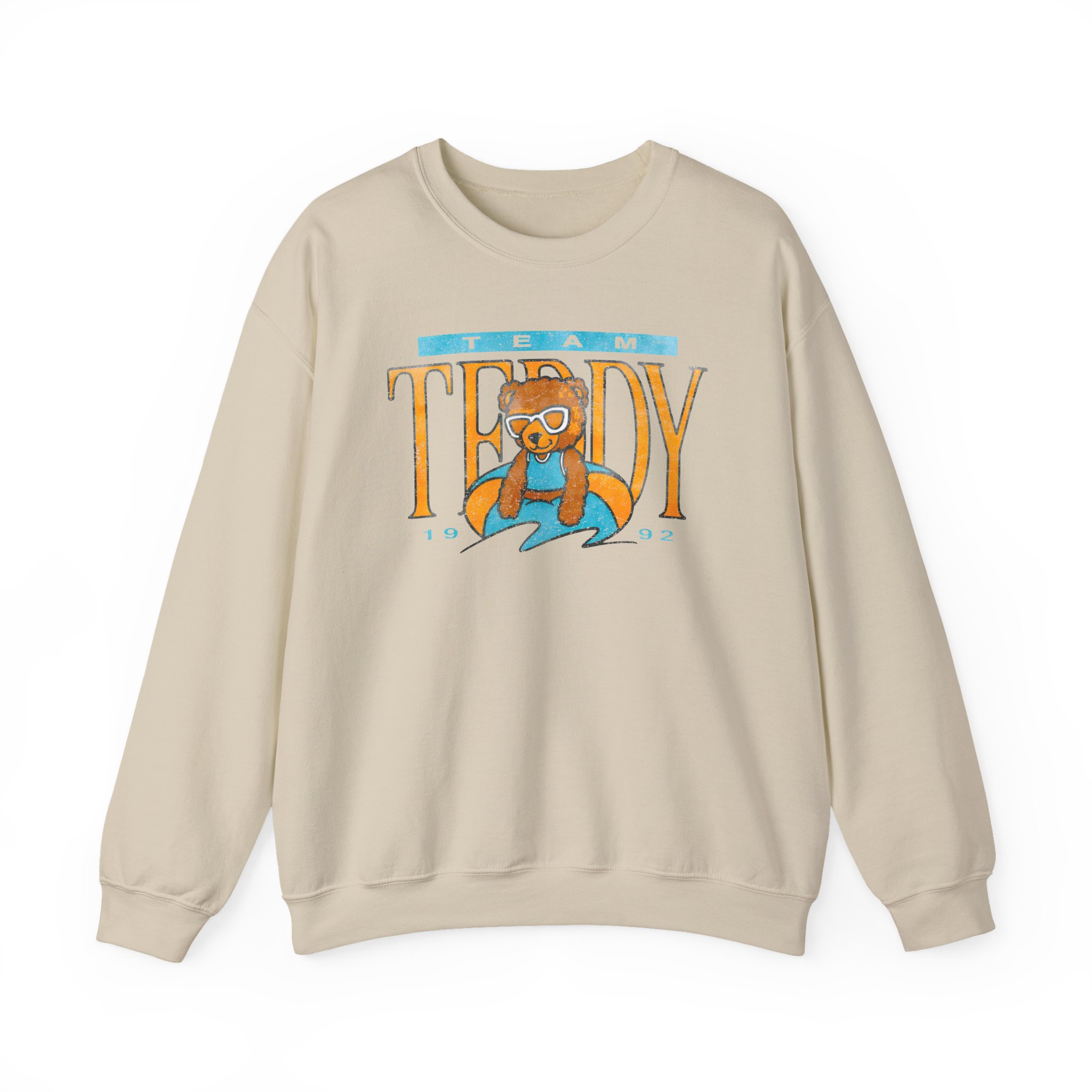Teddy Swims Team Teddy Unisex Heavy Blend Crewneck Sweatshirt