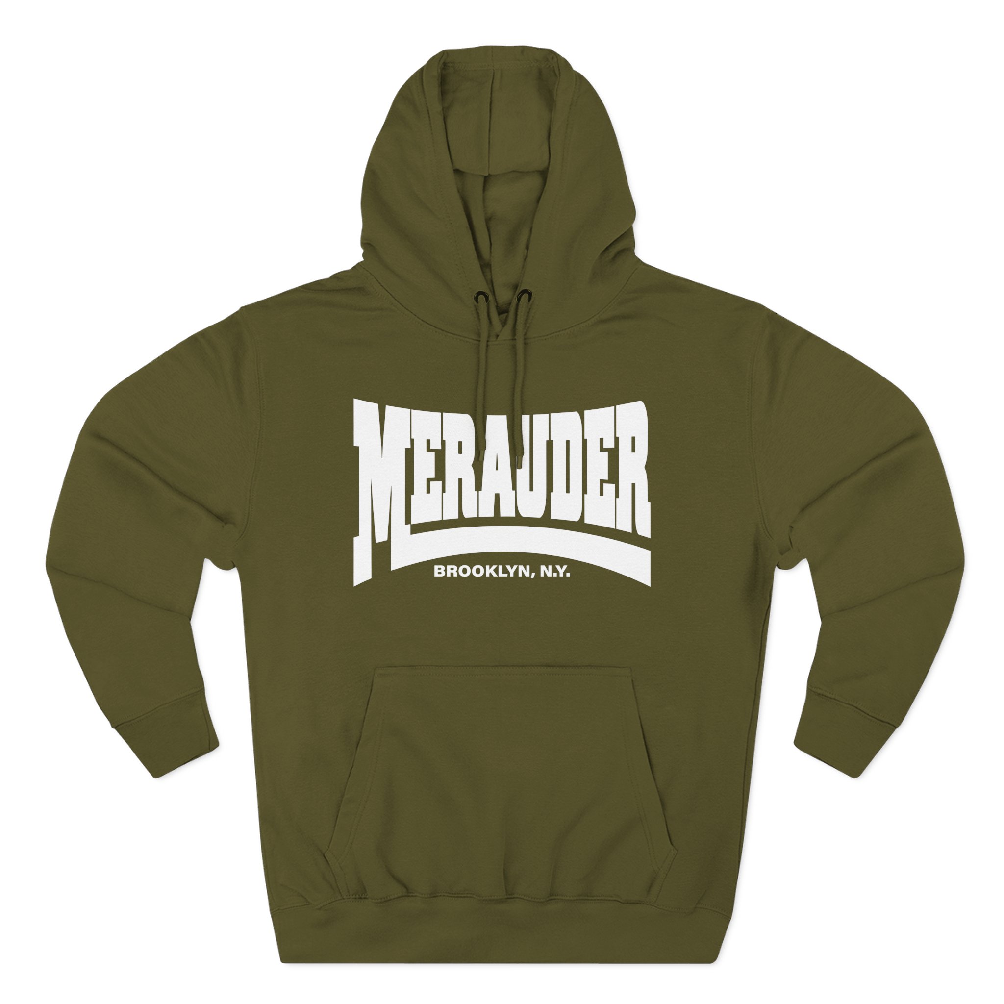 Merauder Life is Pain Three-Panel Fleece Hoodie