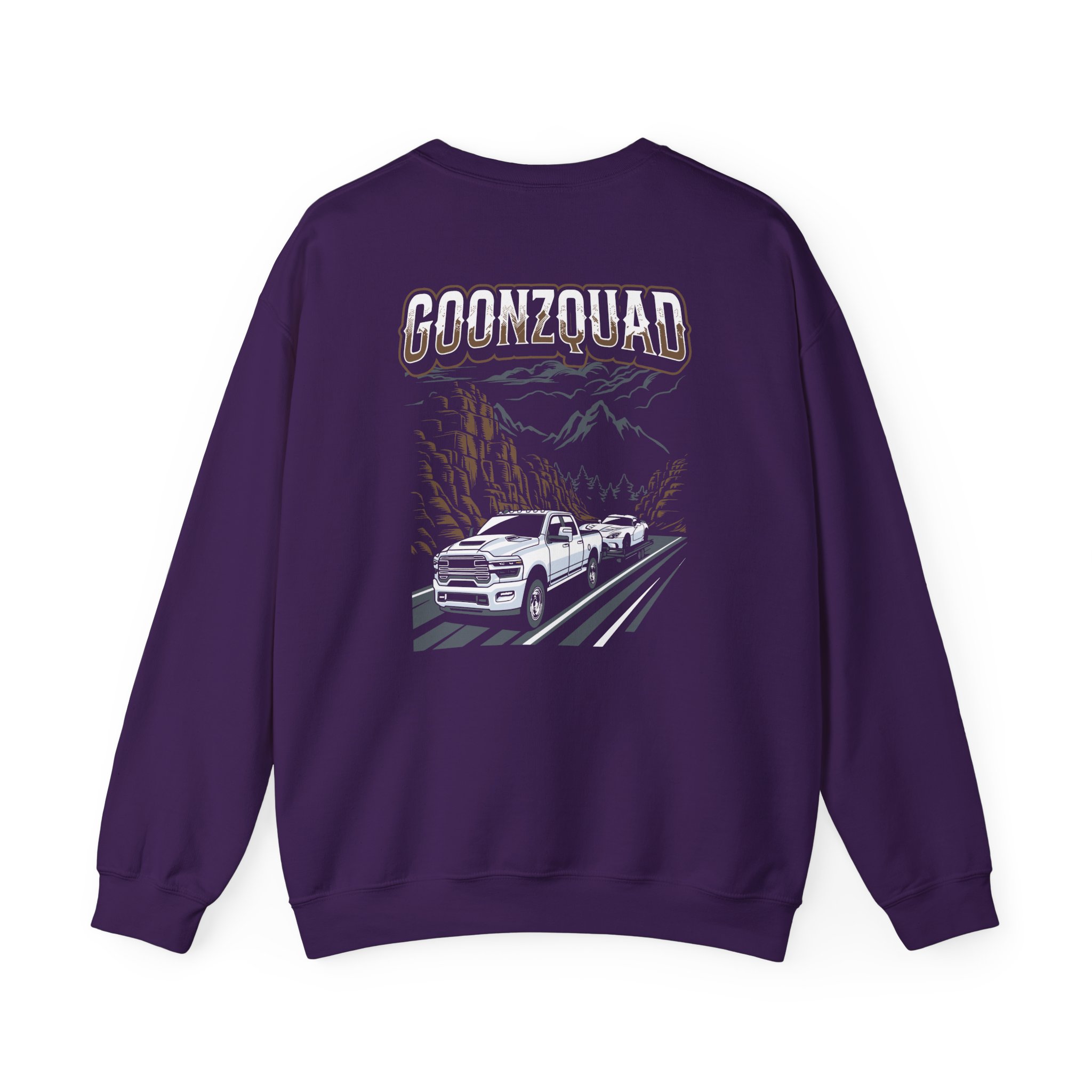 Goonzquad Long Haul Unisex Heavy Blendâ„¢ Crewneck Sweatshirt