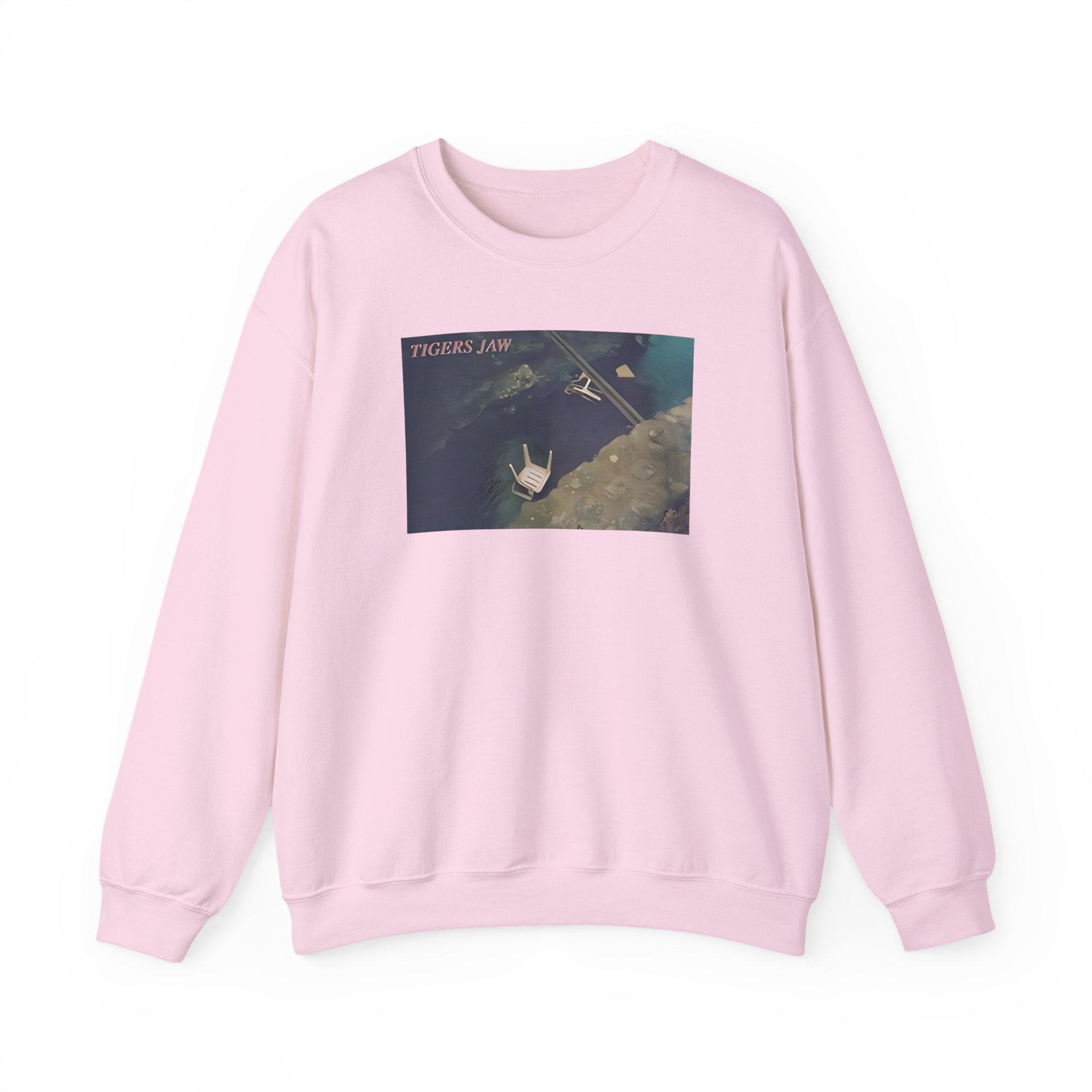 Tigers Jaw Chairs in Water Unisex Heavy Blendâ„¢ Crewneck Sweatshirt