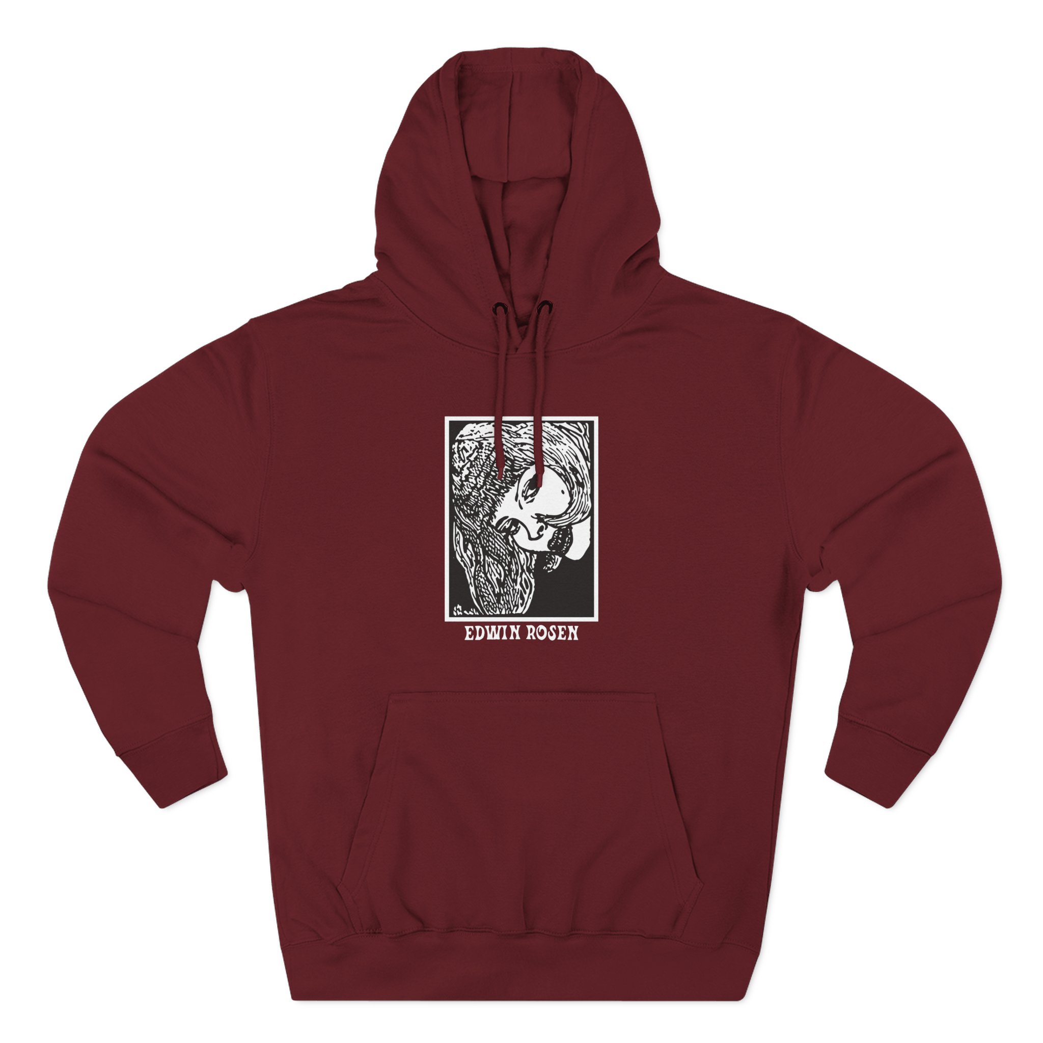 Edwin Rosen Three-Panel Fleece Hoodie