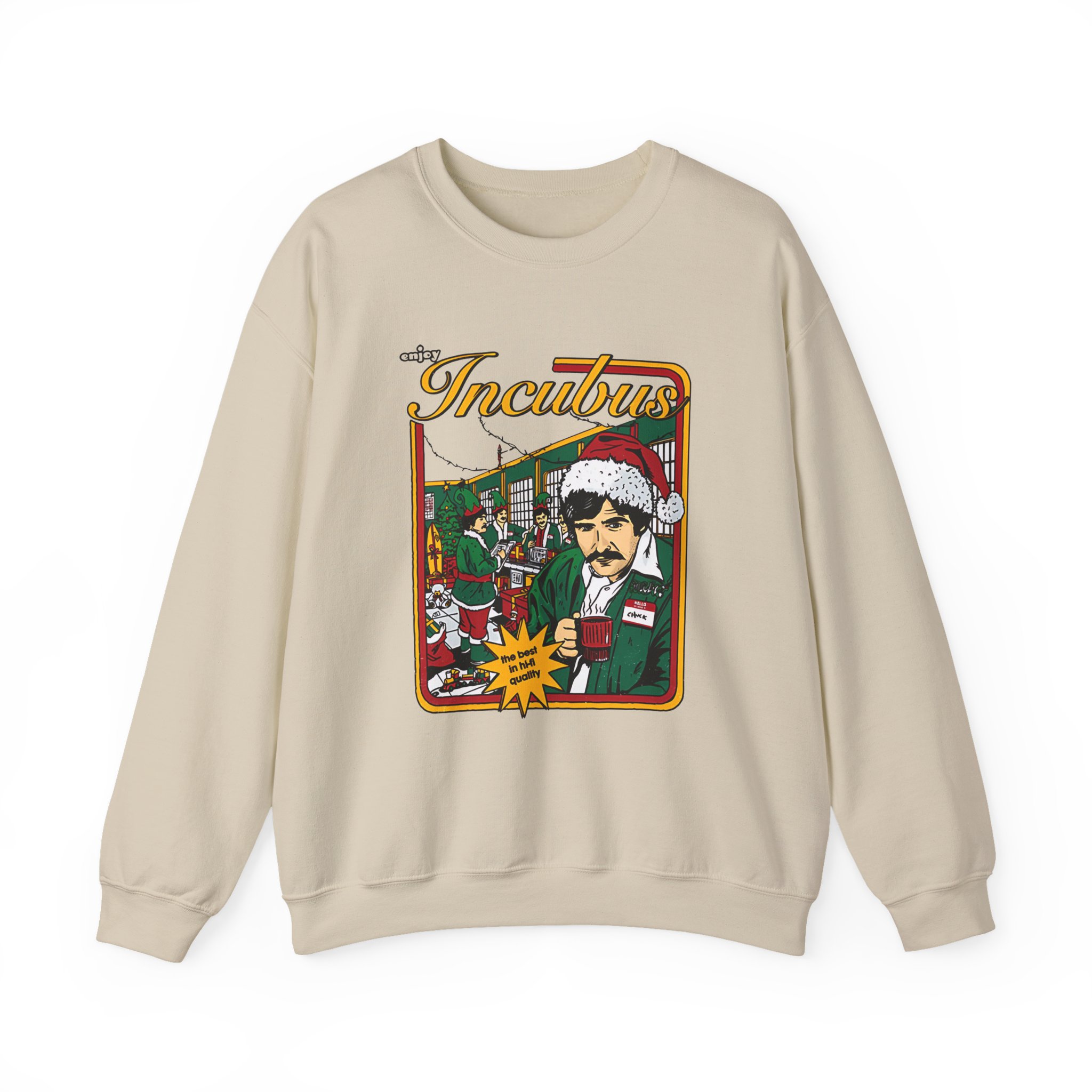 Incubus Santa Chuck Workshop Unisex Heavy Blendâ„¢ Crewneck Sweatshirt