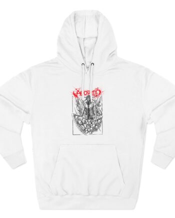 Aborted Goated Three-Panel Fleece Hoodie