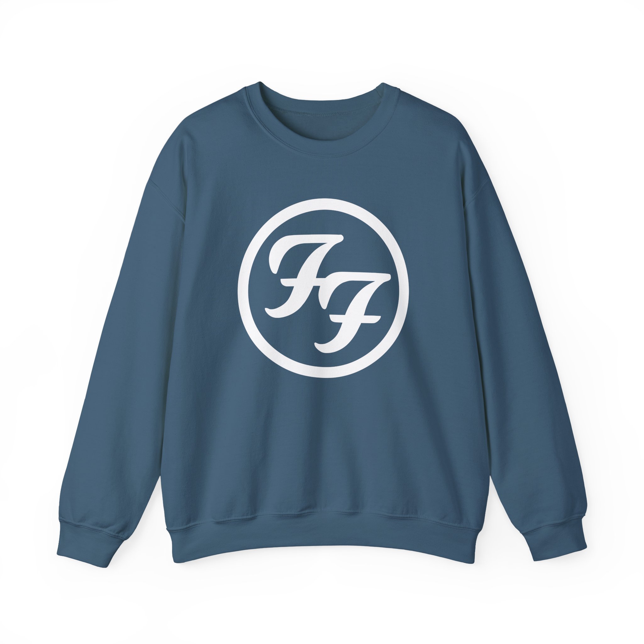 Foo Fighters Ff Logo Unisex Heavy Blendâ„¢ Crewneck Sweatshirt