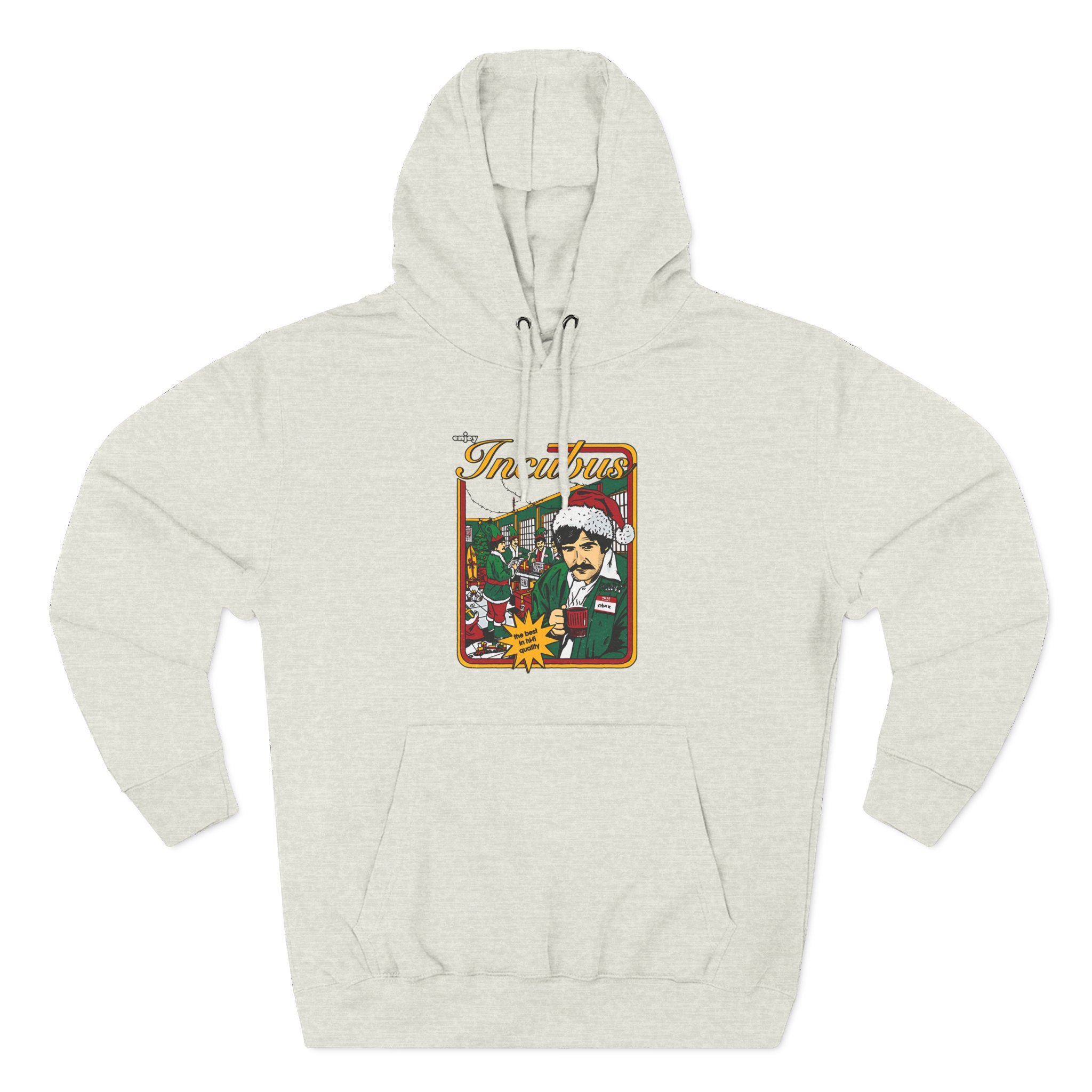 Incubus Santa Chuck Workshop Three-Panel Fleece Hoodie
