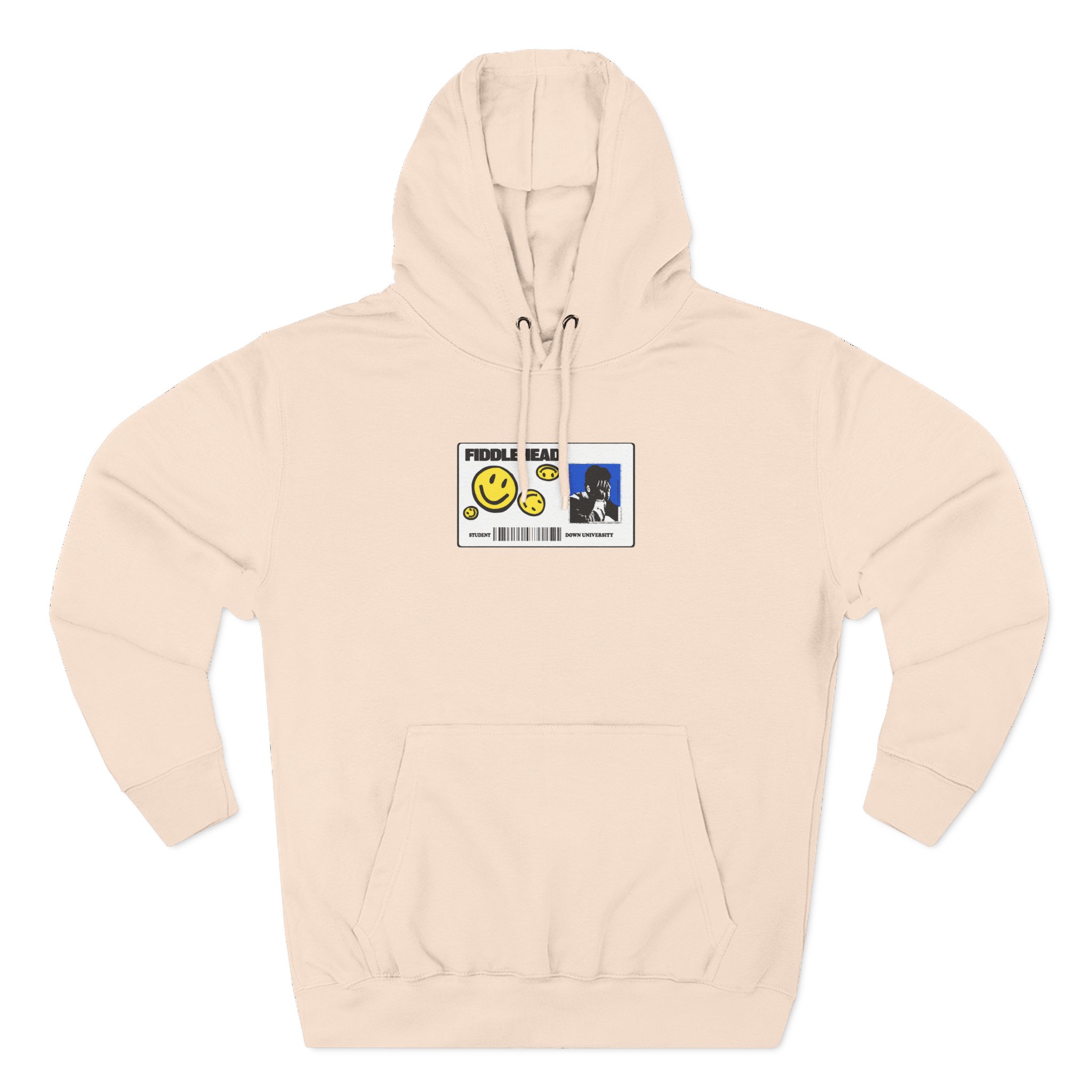 Fiddlehead Id Card Three-Panel Fleece Hoodie
