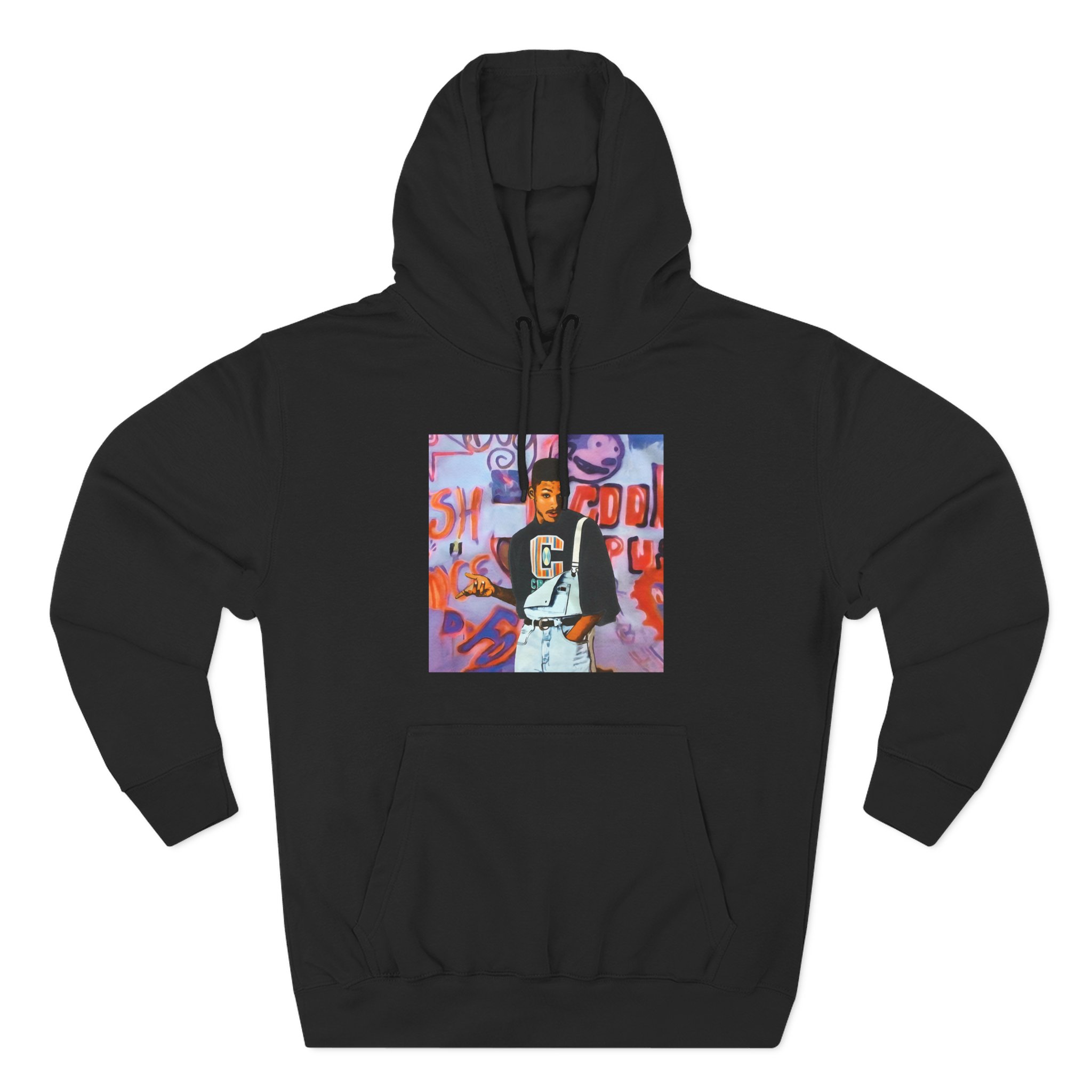 Will Smith Three-Panel Fleece Hoodie