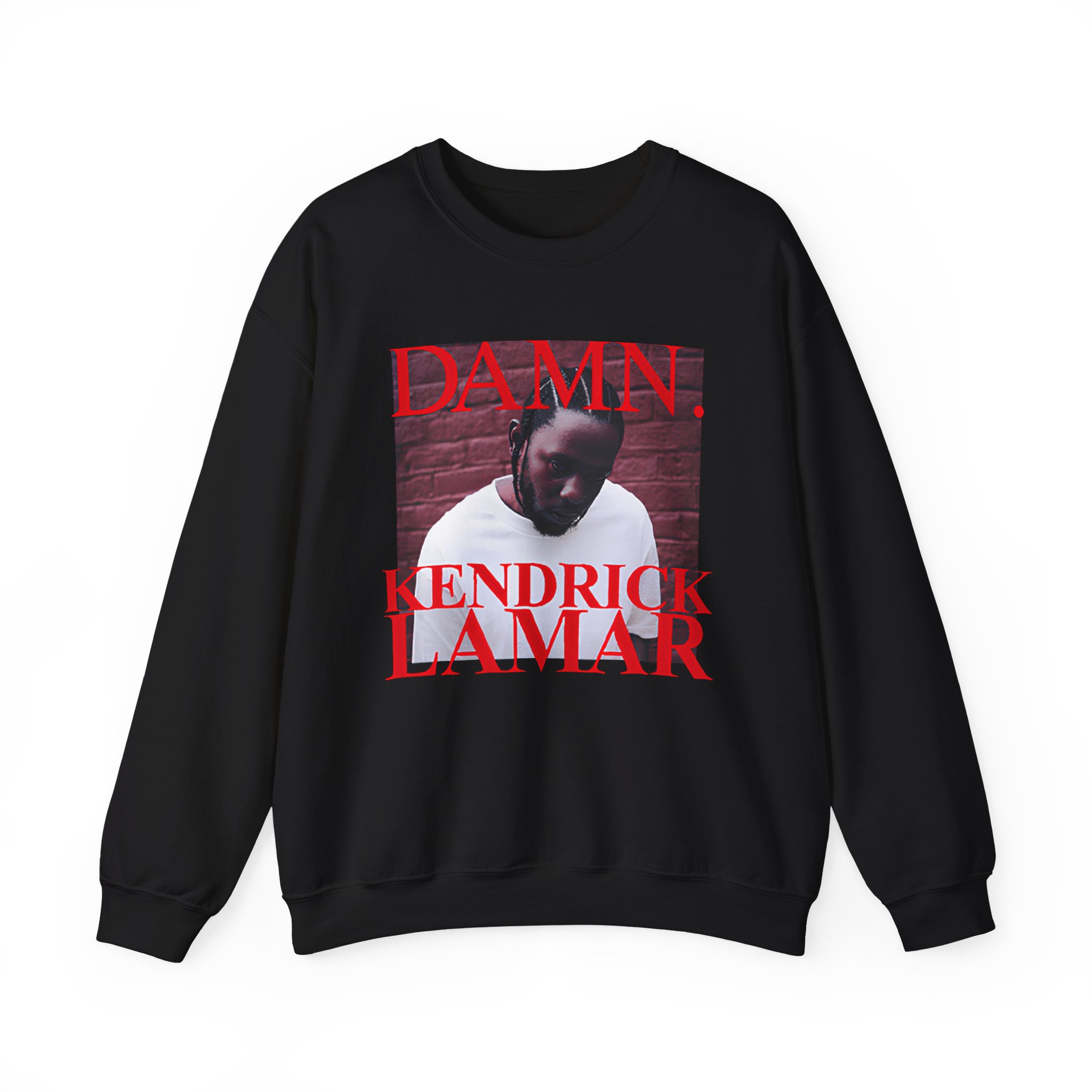 Kendrick Lamar Damn Dot Unisex Heavy Blendâ„¢ Crewneck Sweatshirt