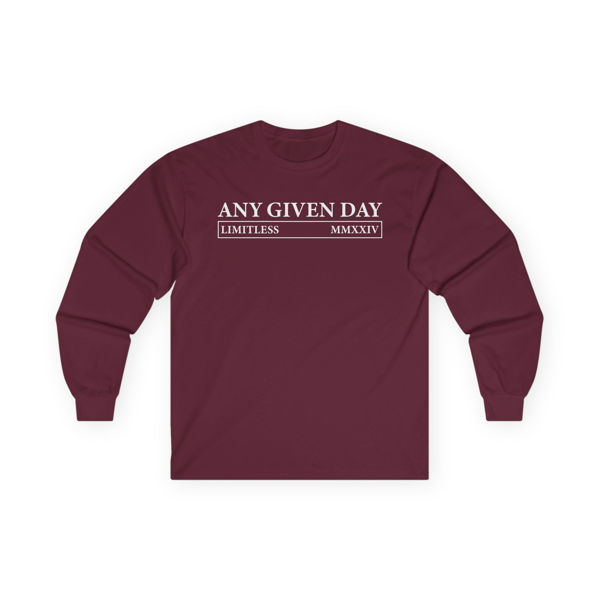 Any Given Day Limitless Unisex Ultra Cotton Long Sleeve Tee