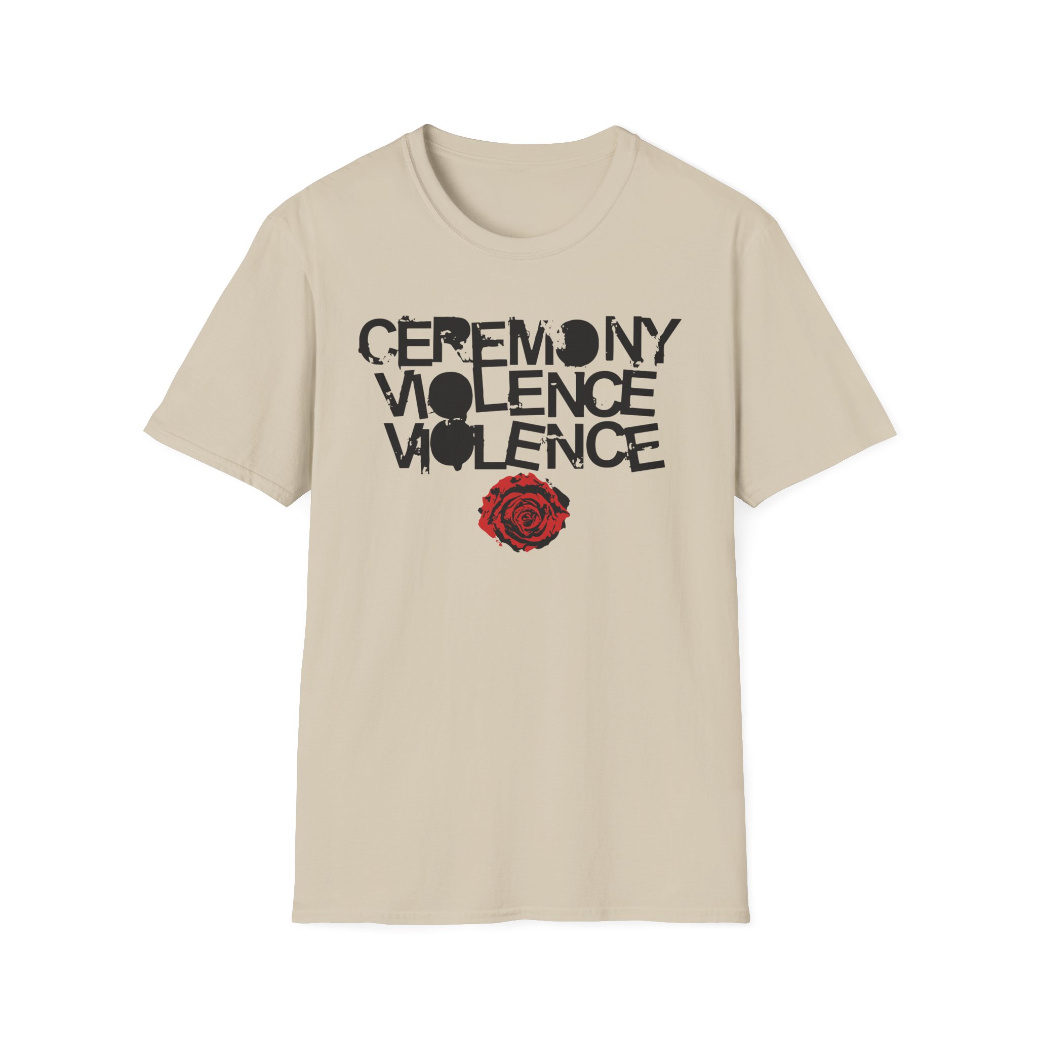 Ceremony Violence Violence Unisex Softstyle T-Shirt