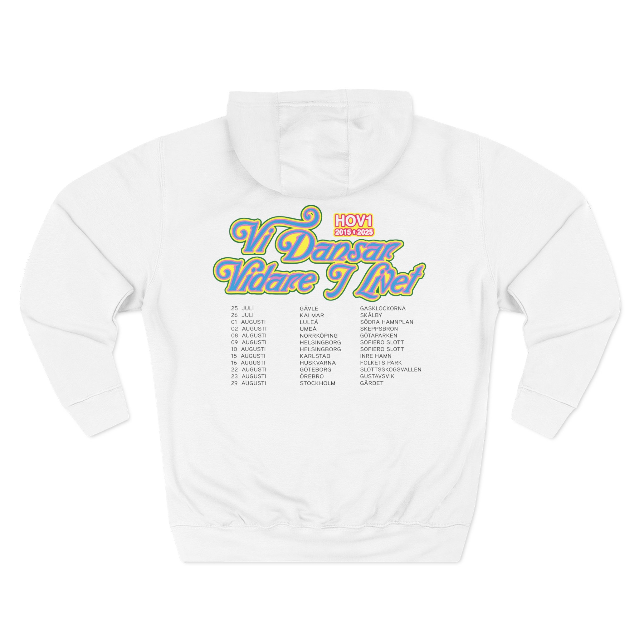 Hov1 Tour 2025 Three-Panel Fleece Hoodie