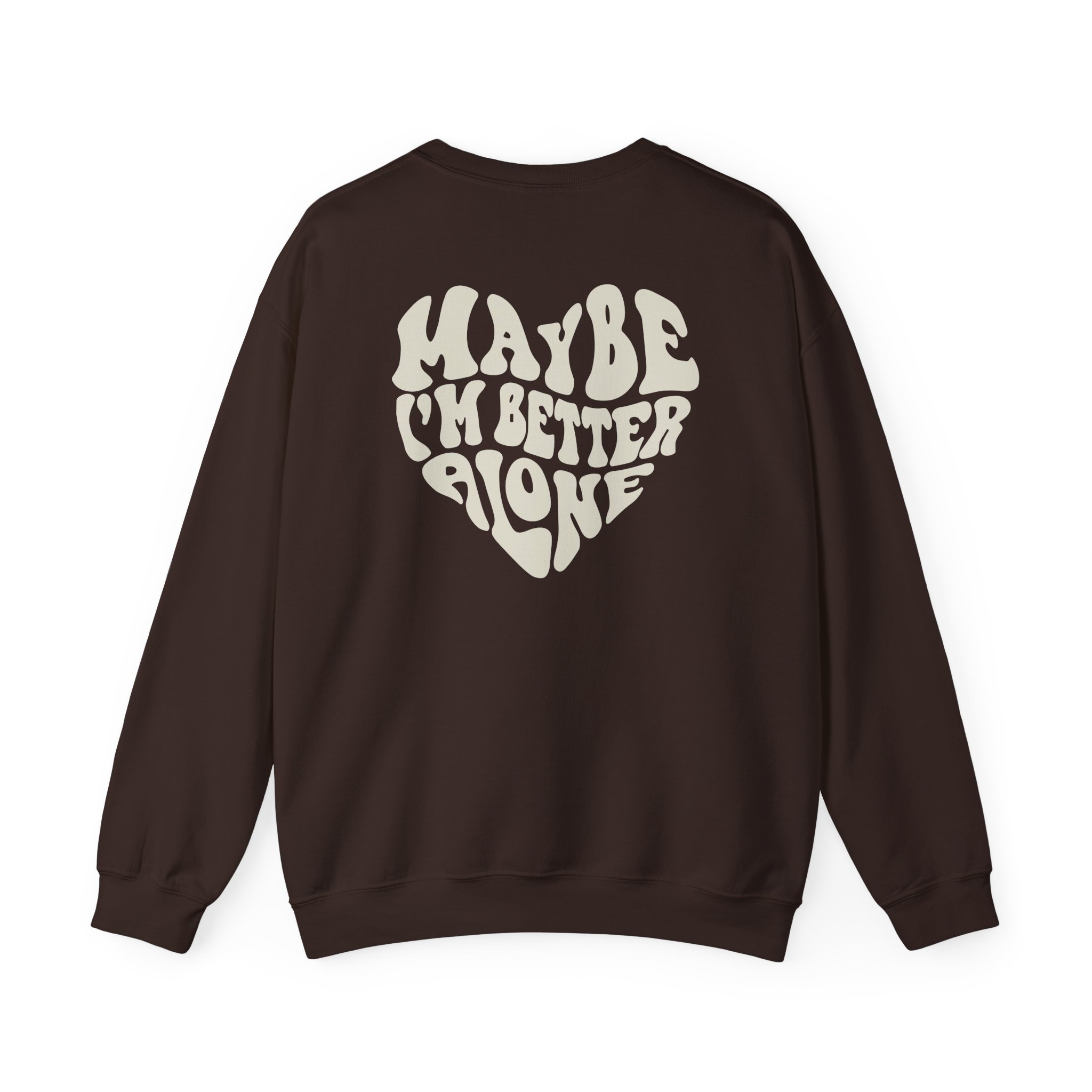 Benson Boone Maybe I Am Better Alone Unisex Heavy Blendâ„¢ Crewneck Sweatshirt