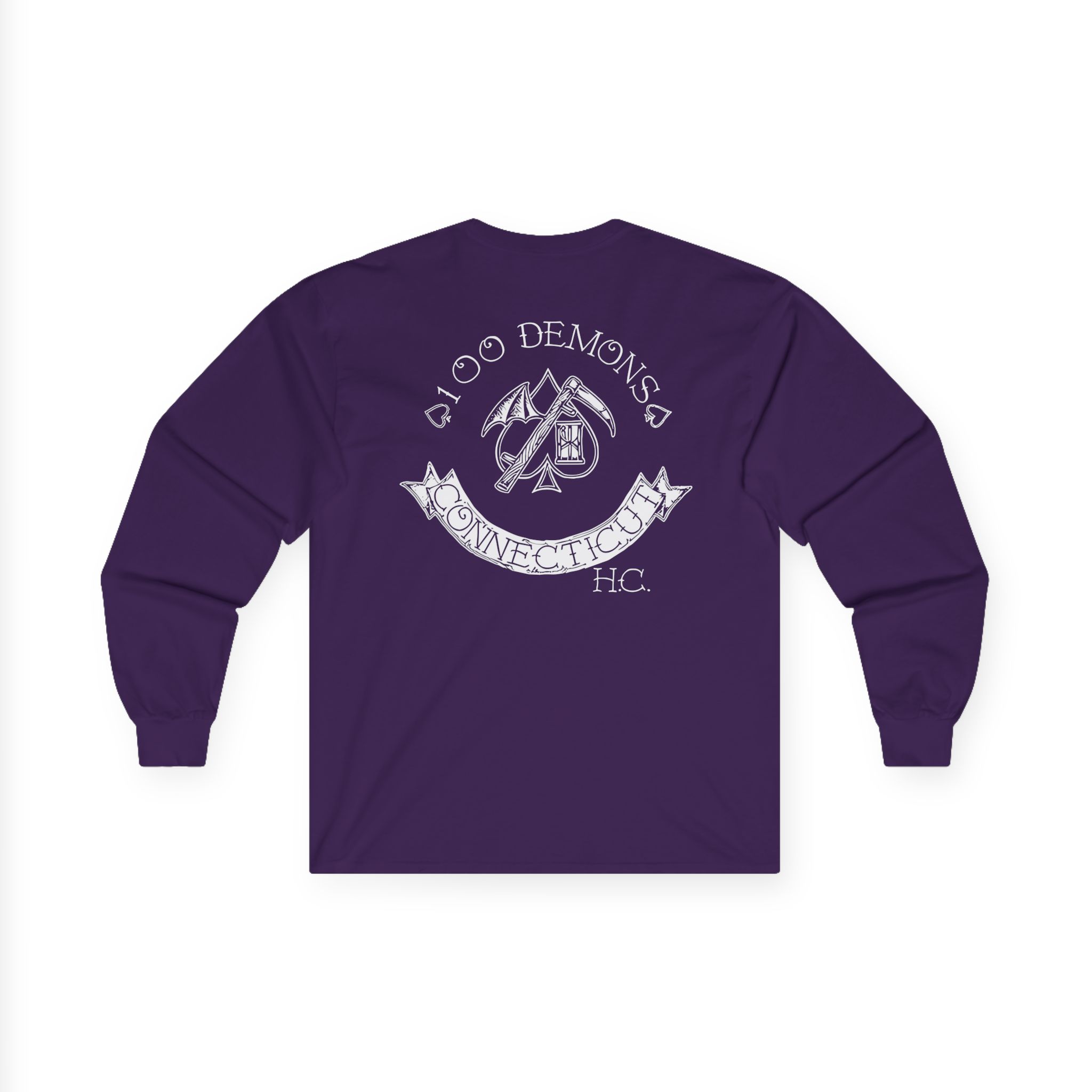 100 Demons Spade Sickle Unisex Ultra Cotton Long Sleeve Tee