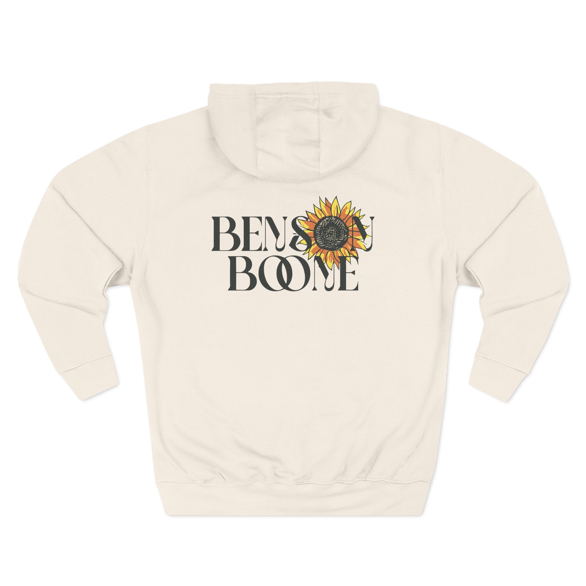 Benson Boone Sunflower Three-Panel Fleece Hoodie