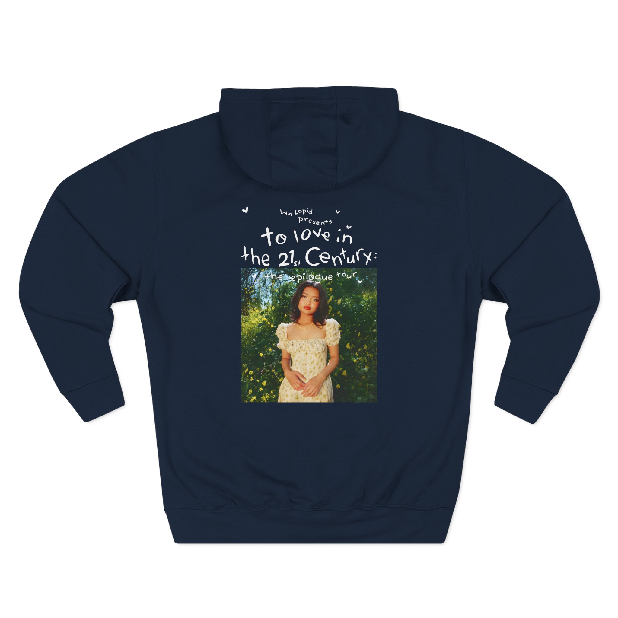 Lyn Lapid to Love in the 21st Century Tour Three-Panel Fleece Hoodie
