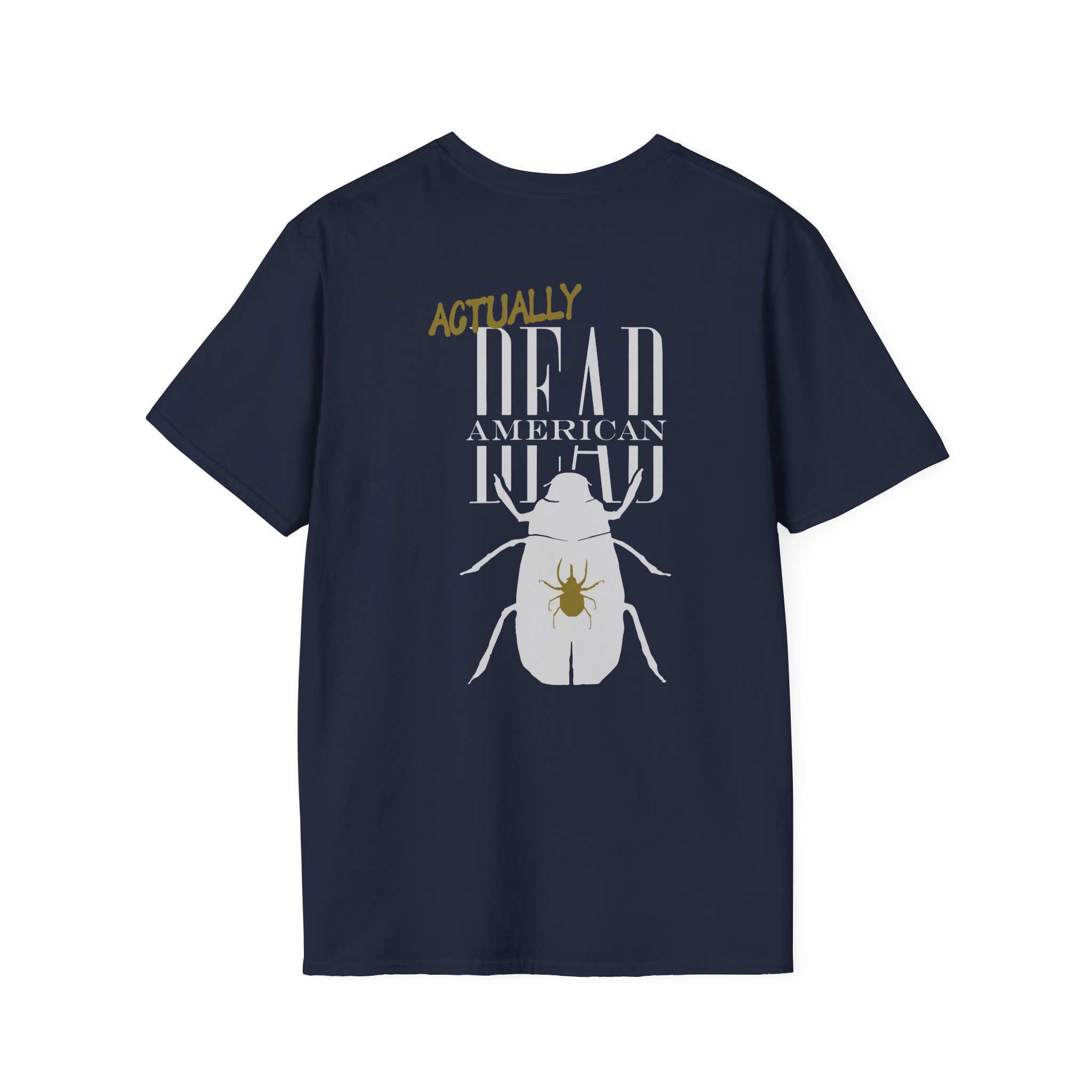 Saosin Dead American Not Saosin Unisex Softstyle T-Shirt