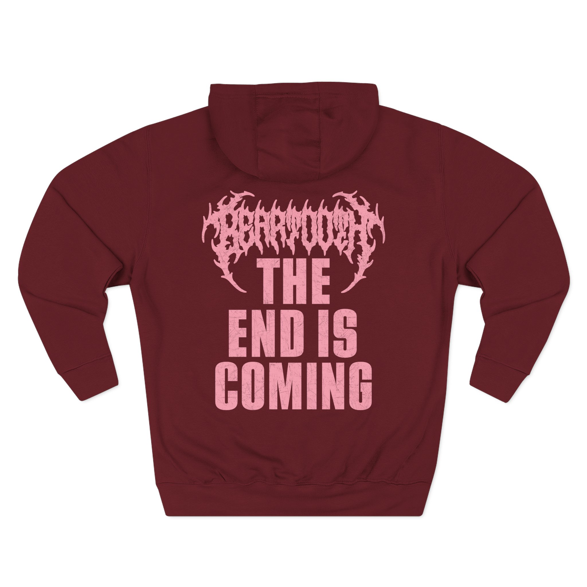 Beartooth the End is Coming Dye Three-Panel Fleece Hoodie