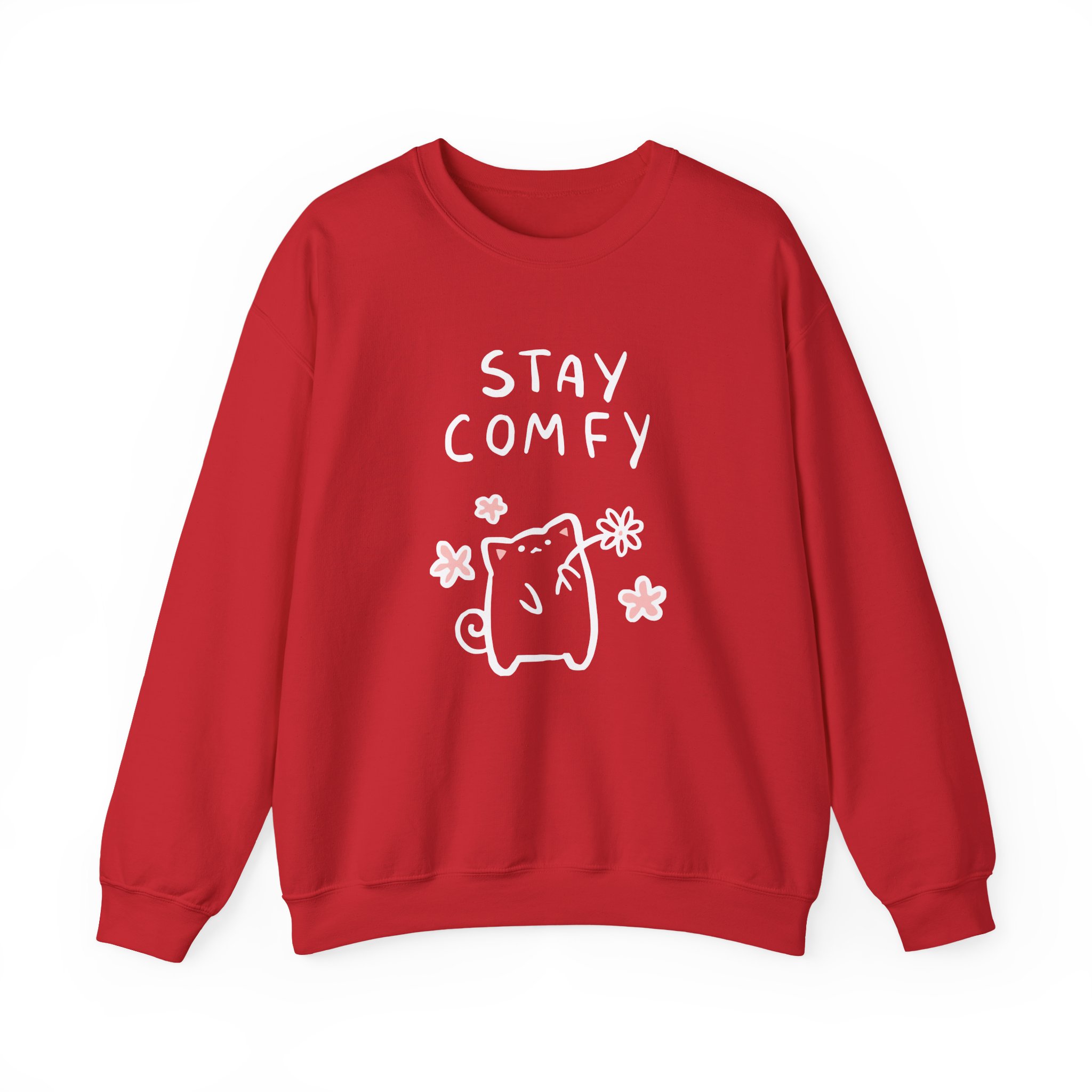 Lilypichu Stay Comfy Cute Unisex Heavy Blendâ„¢ Crewneck Sweatshirt