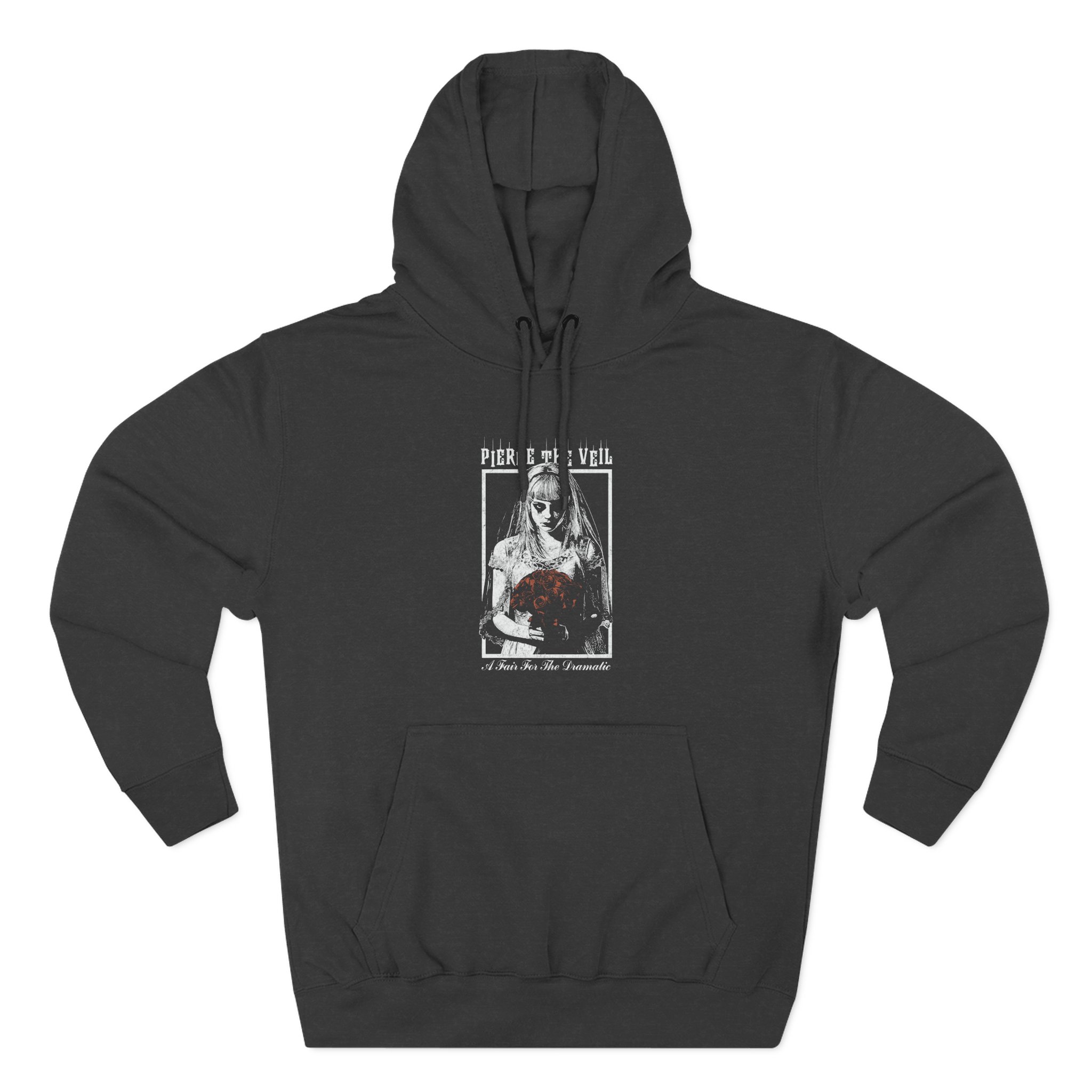 Pierce the Veil a Flair for the Dramatic Bride Three-Panel Fleece Hoodie