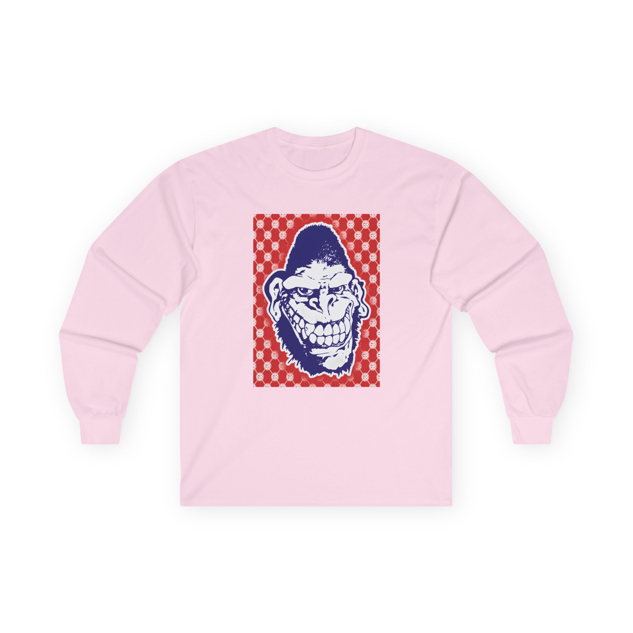 Gorilla Biscuits Gb Pattern Unisex Ultra Cotton Long Sleeve Tee