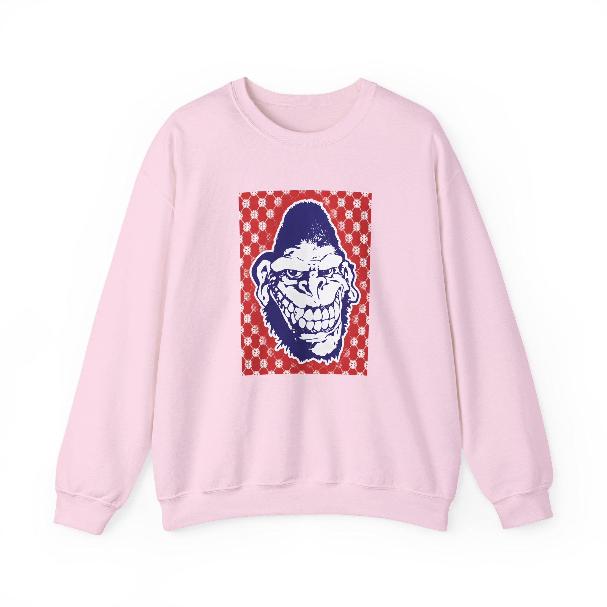 Gorilla Biscuits Gb Pattern Unisex Heavy Blendâ„¢ Crewneck Sweatshirt