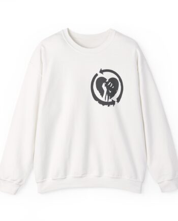 Rise Against Drip Logo Unisex Heavy Blend™ Crewneck Sweatshirt