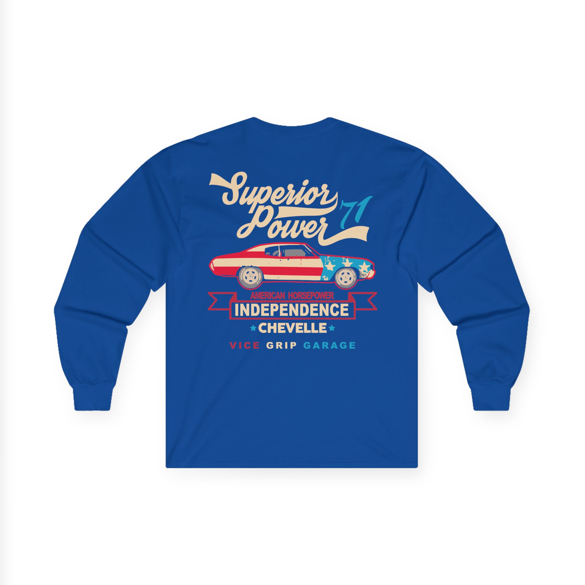 Vicegripgarage Superior Power Independence Unisex Ultra Cotton Long Sleeve Tee
