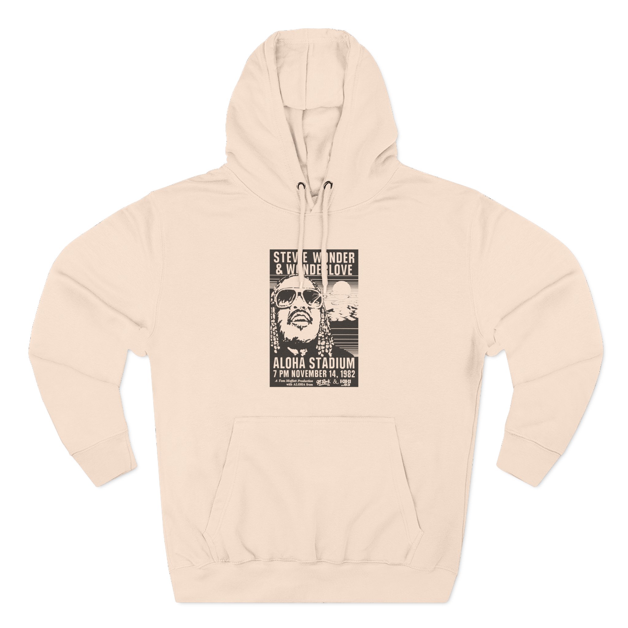 Stevie Wonder Aloha Stadium Three-Panel Fleece Hoodie
