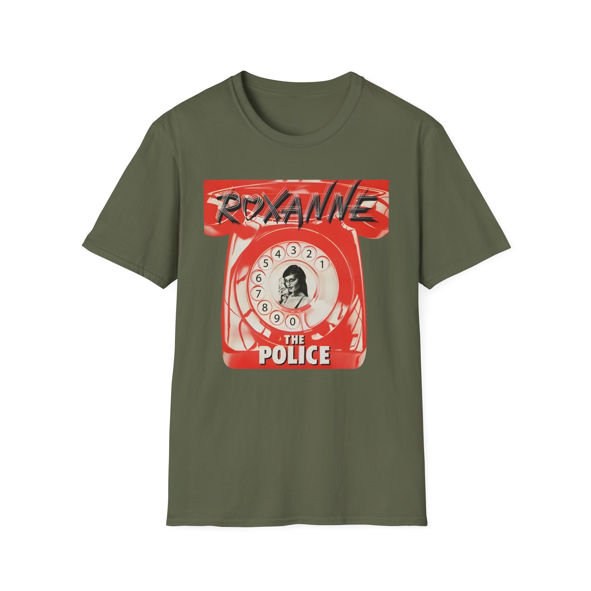 The Police Roxanne Phone Unisex Softstyle T-Shirt