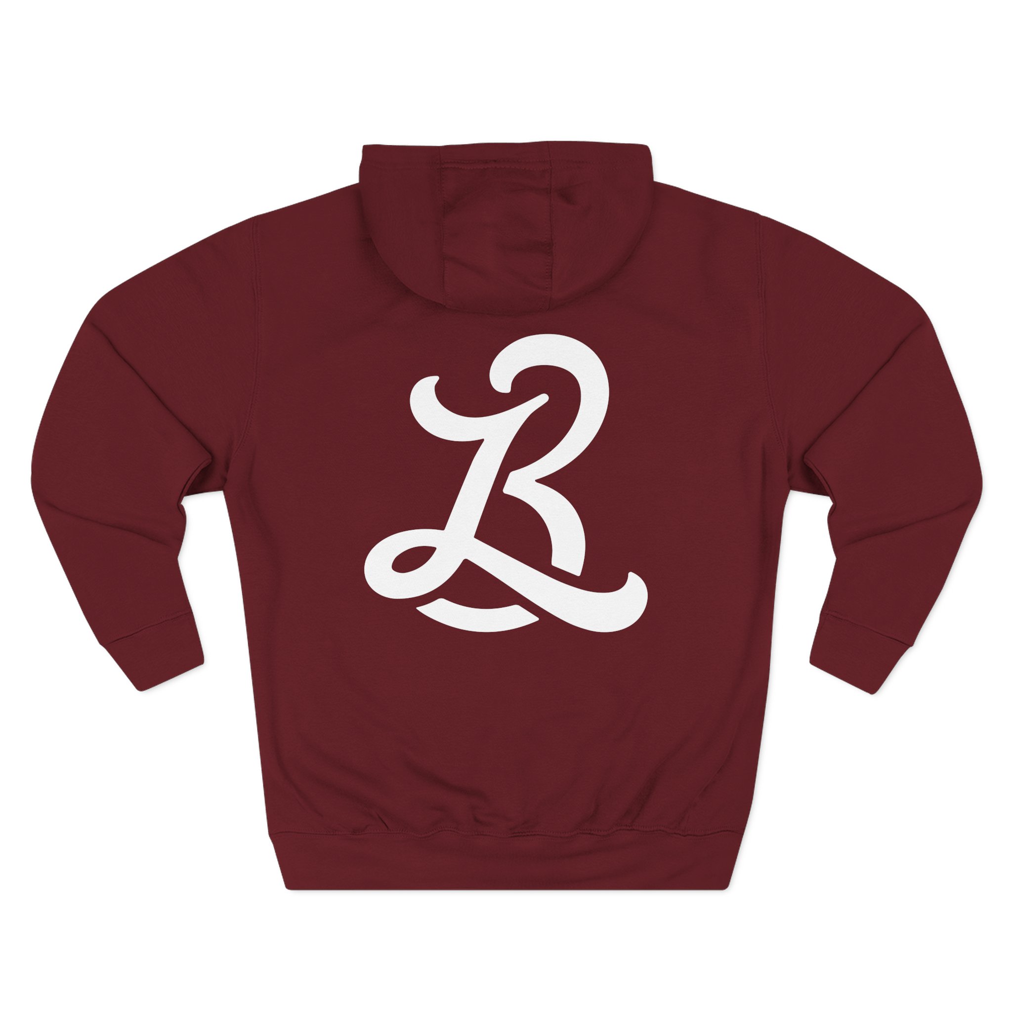 Little Brother Monogram Three-Panel Fleece Hoodie