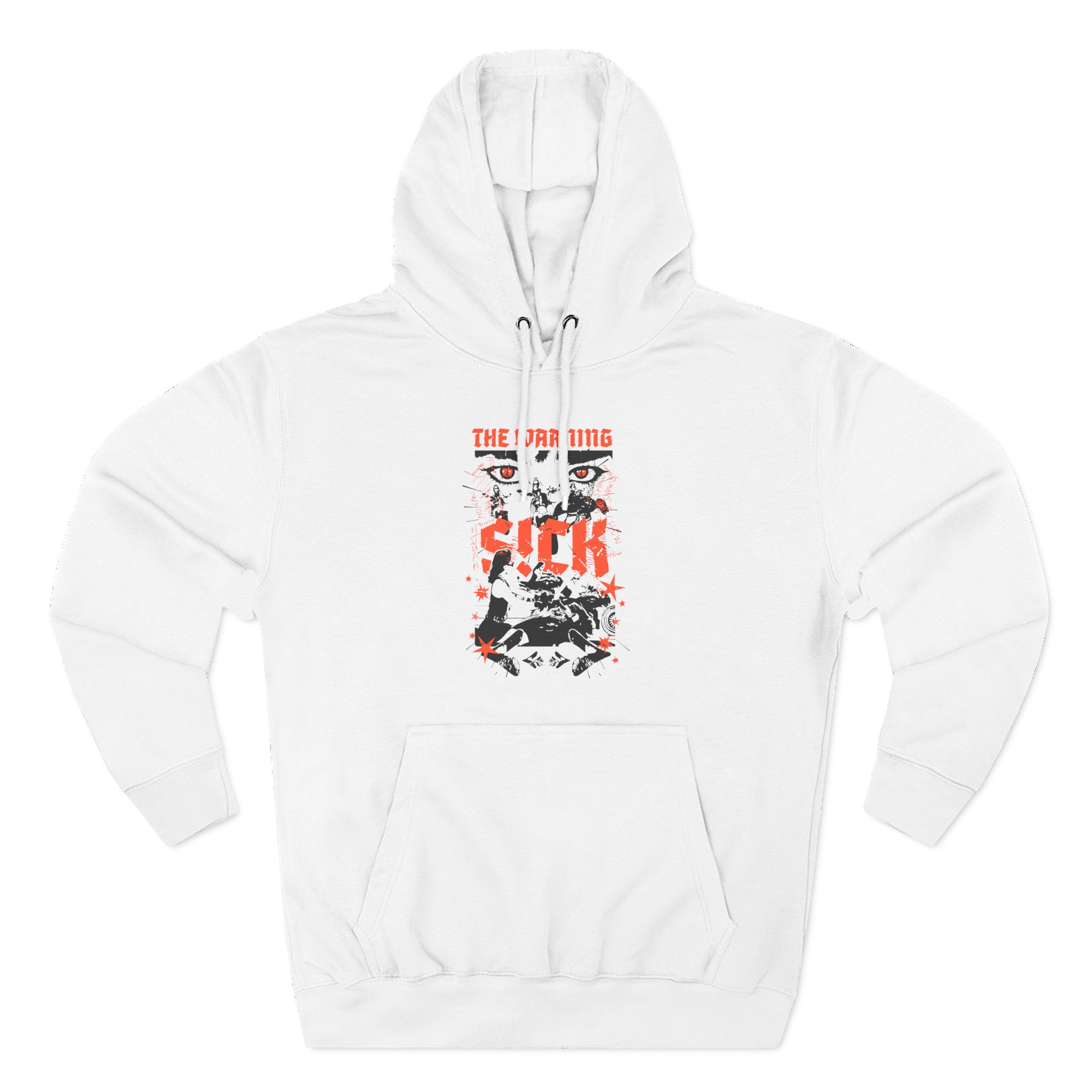 The Warning New S!ck Three-Panel Fleece Hoodie