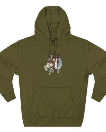 Katie Van Slyke Three-Panel Fleece Hoodie